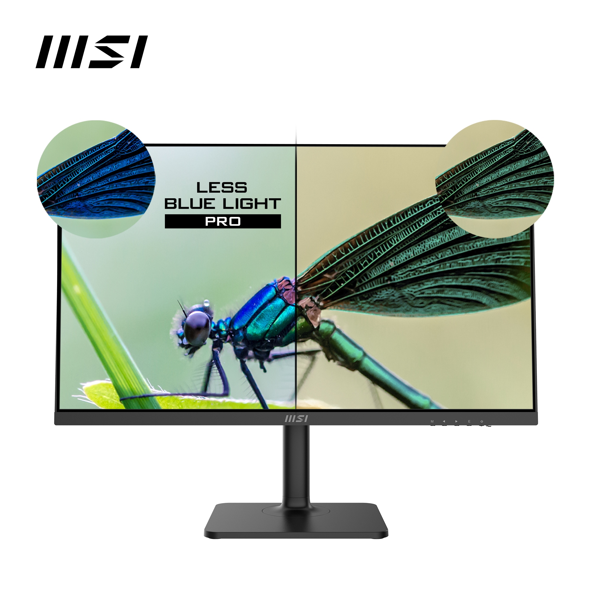 MSI LED-Monitor »Modern MD272QXP«, 69 cm/27 Zoll, 2560 x 1440 px, WQHD, 1 ms Reaktionszeit, 100 Hz, höhenverstellbar, 3 Jahre Herstellergarantie, USB-C