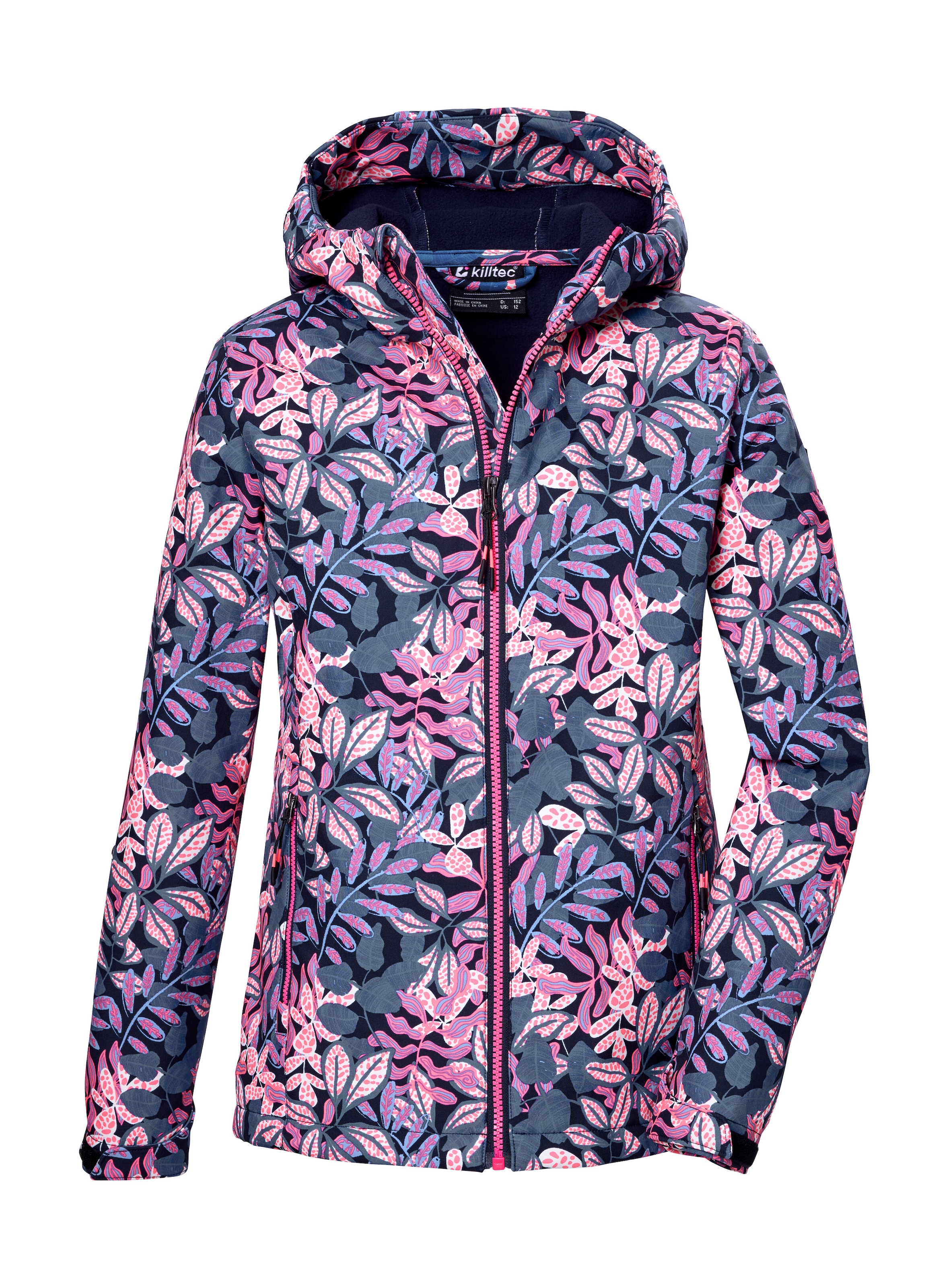 Killtec Softshelljacke »KOS 135 GRLS SFTSHLL JCKT«, Mädchen Softshelljacke: wind- u...