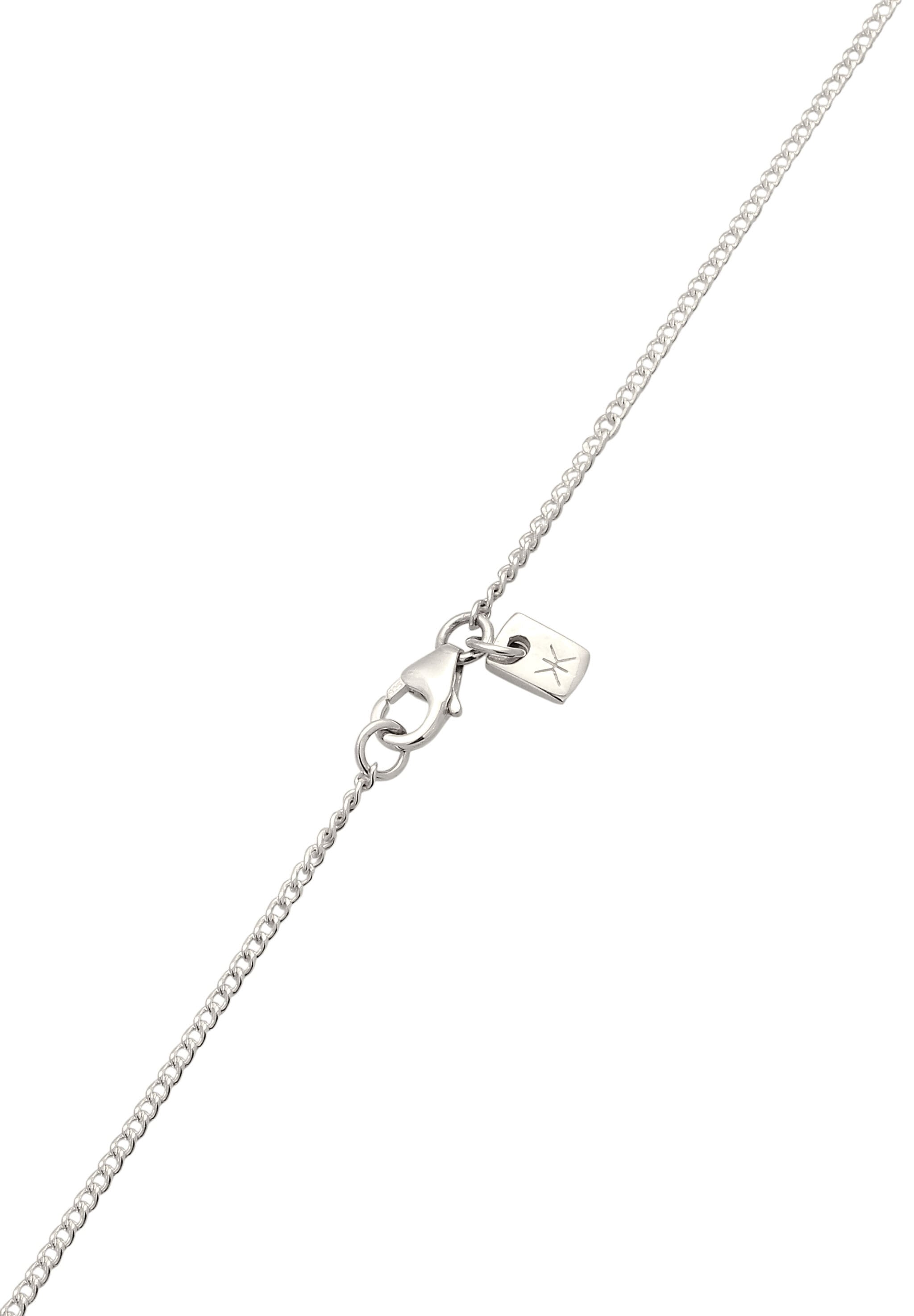 Kuzzoi Lange Kette »Halskette Y-Kette Steigbügel Panzerkette 925 Sterling Silber«