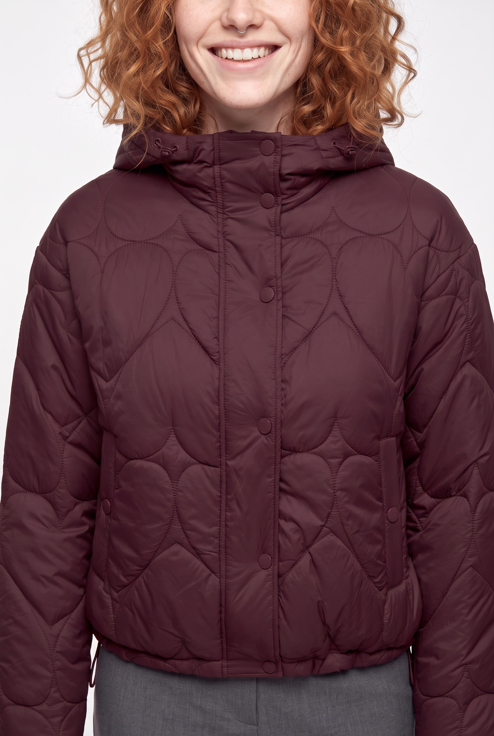 ONLY Steppjacke »ONLTAHIA LW HEART HOOD JACKET CC OTW« mit Kapuze Kunstfaser