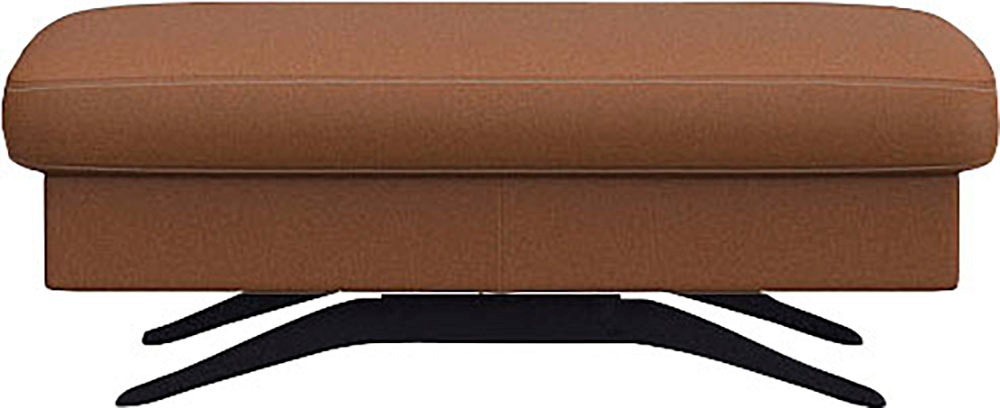 FLEXLUX Pouf »Glow Sitzhocker, Polsterhocker«, Hocker mit Stauraum, Fuß schwarz