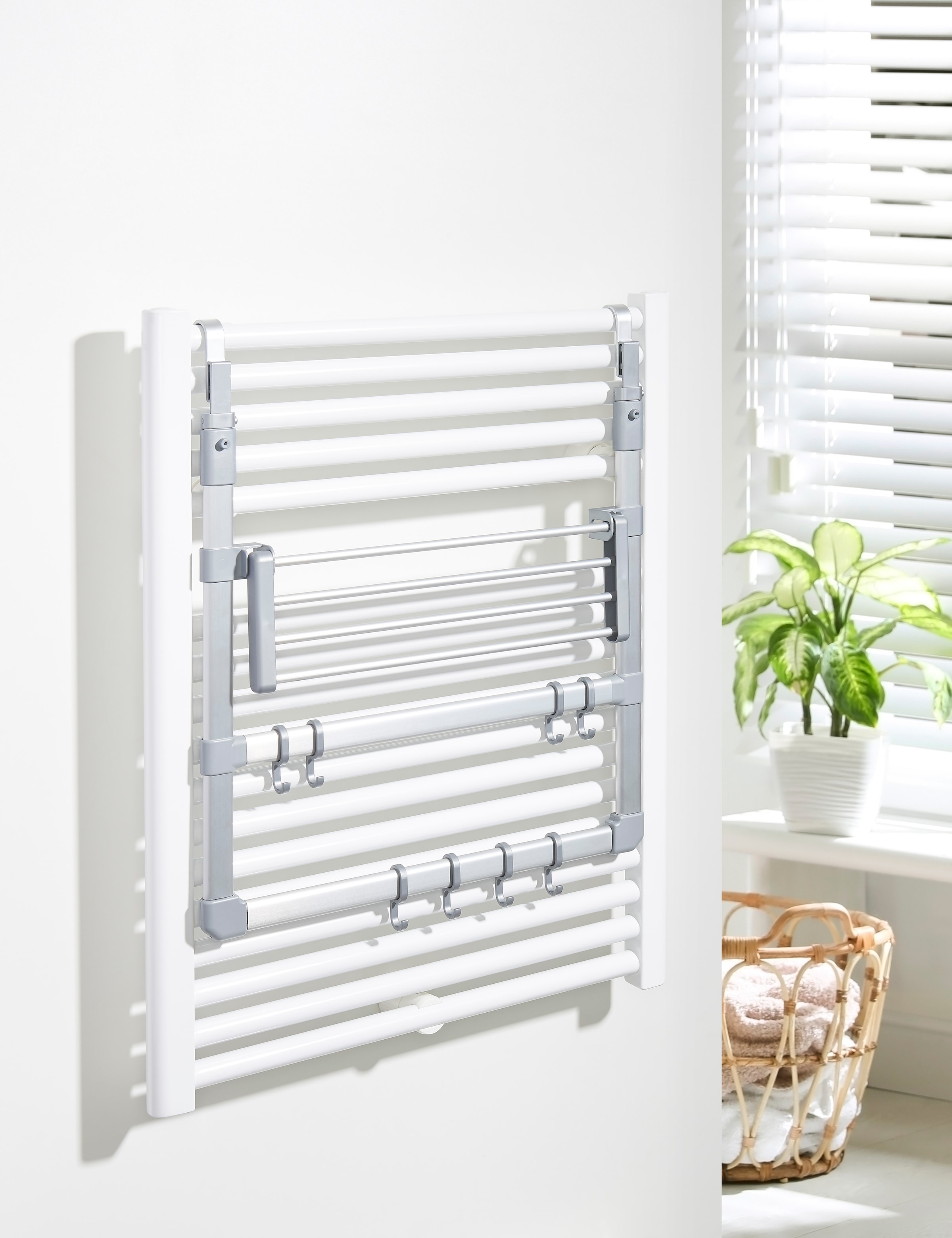 Ruco Heizkörper-Wäschetrockner »für Rundheizköper« Heizkörper-Regal, Rostfrei, Made in Germany
