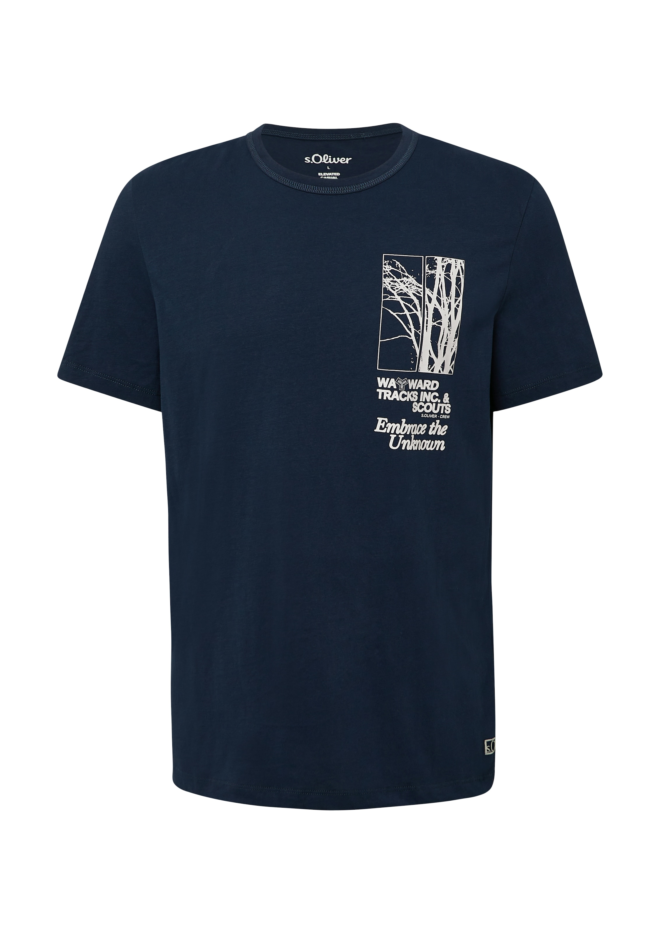 s.Oliver T-Shirt, mit Print