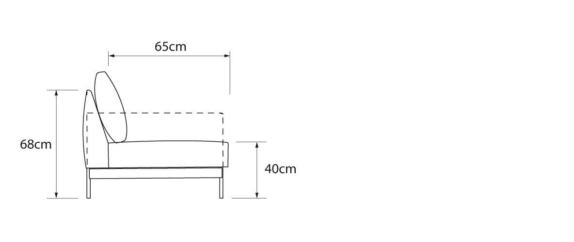 Tenksom Ecksofa »Tokey, Polsterecke, Couch, Recamiere links und rechts montierbar« Bezüge wechselbar, hoher und gemütlicher Sitzkomfort, L-Form