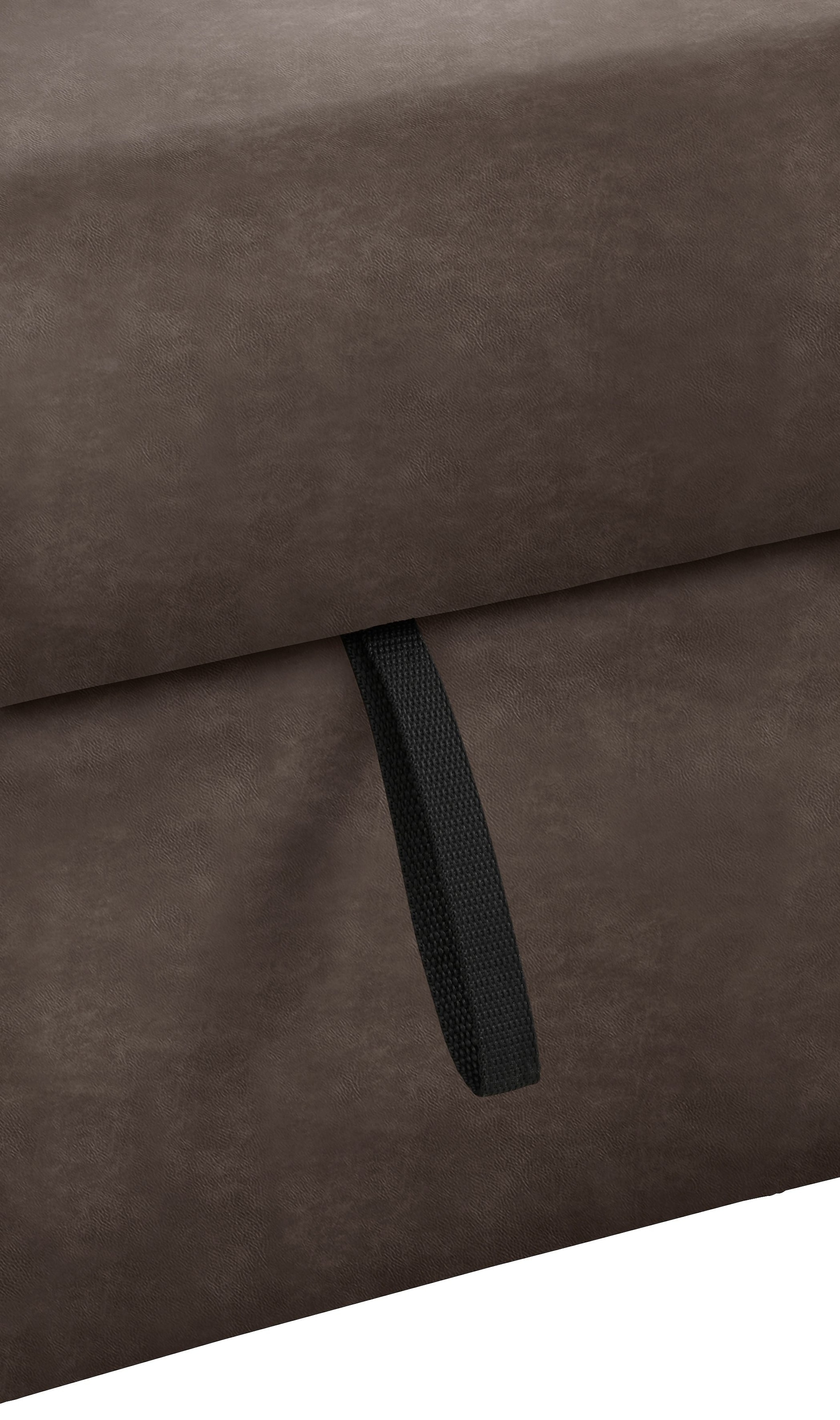 Home affaire Ecksofa »Falk klare Linien, elegant und zeitlos, L-Form«, mit Federkern und wahlweise mit Bettfunktion