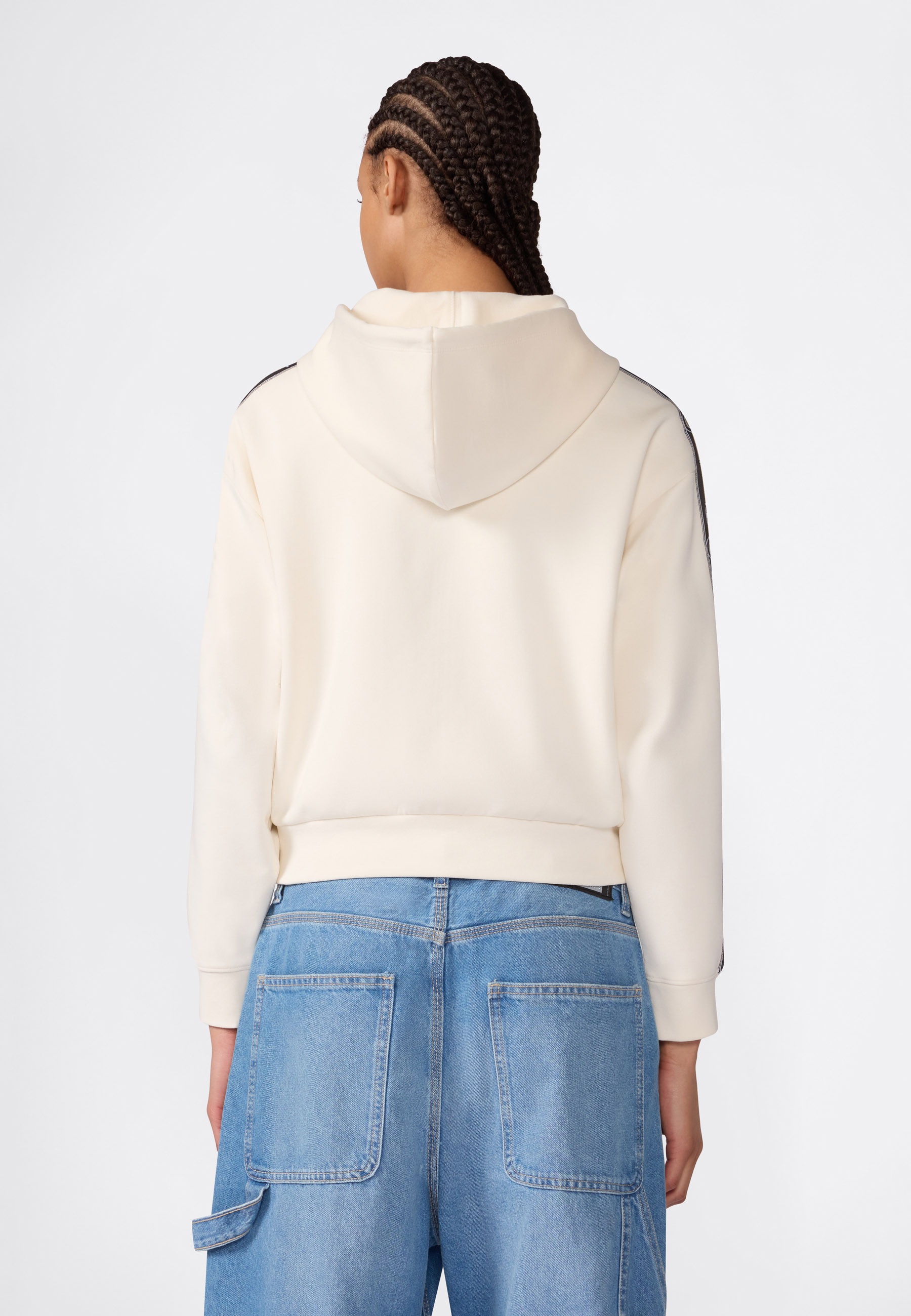 Champion Kapuzensweatjacke »SPORTWEAR ZIP-UP HOODIE Cropped Fit Stretch Cotton« mit sportlichem Stil, Langarm-Design, Stretch-Baumwollmix, Cropped Fit
