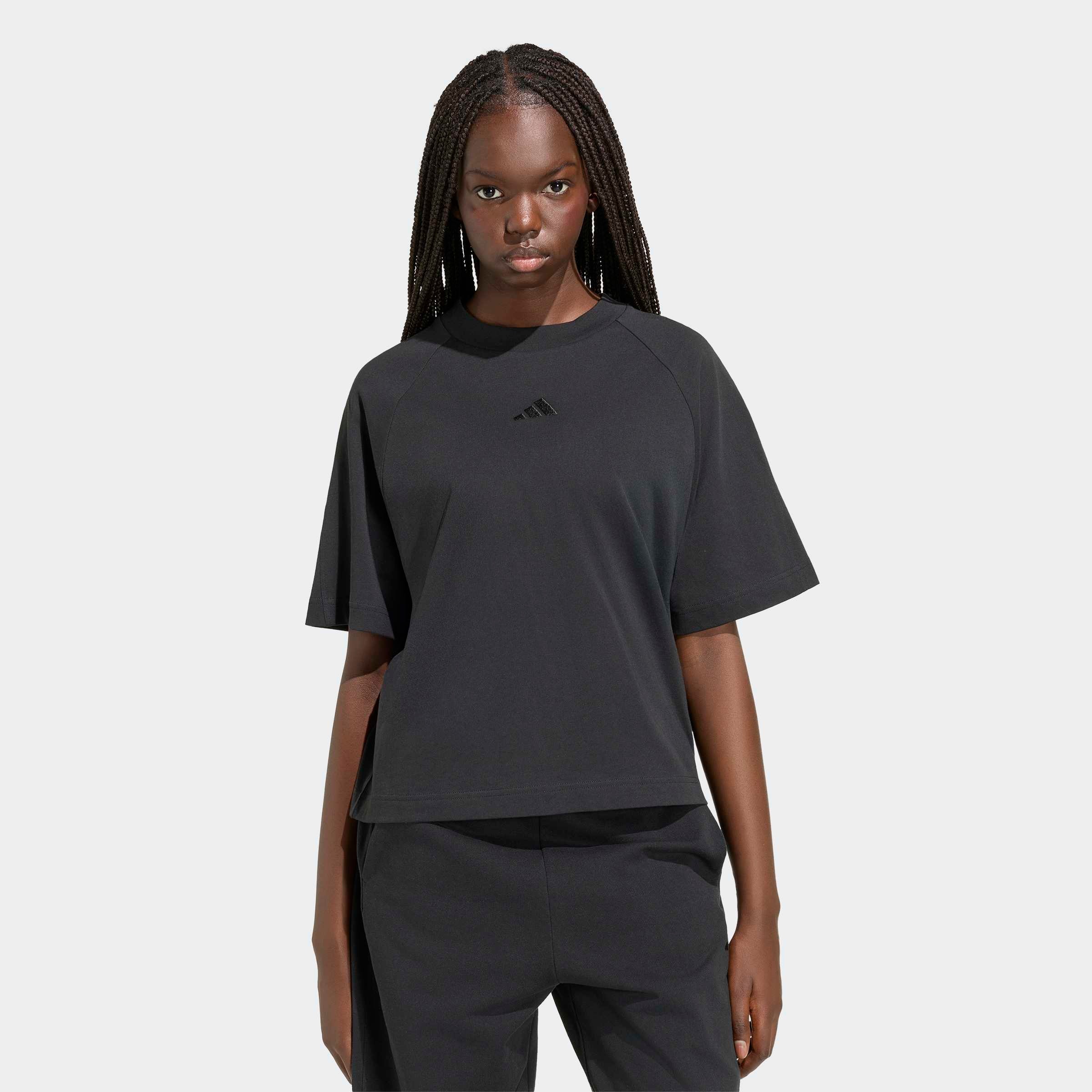 adidas Sportswear T-Shirt »ADIDAS KIT, KLEINES LOGO« Schwere Premium-Qualität, robuste Stoffstruktur