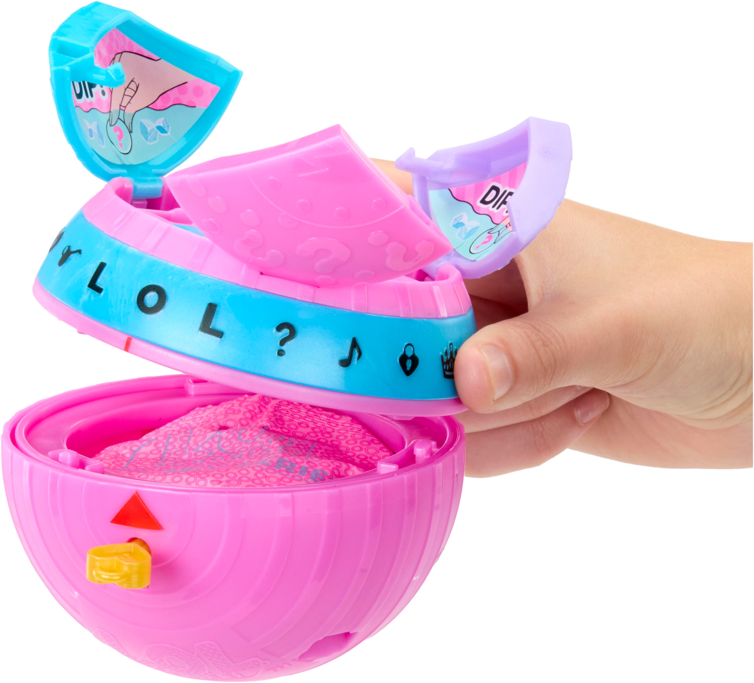 L.O.L. SURPRISE! Anziehpuppe »L.O.L. Surprise Eye Spy Tots«, mit magischem Farbwechsel; Lieferung erfolgt sortiert