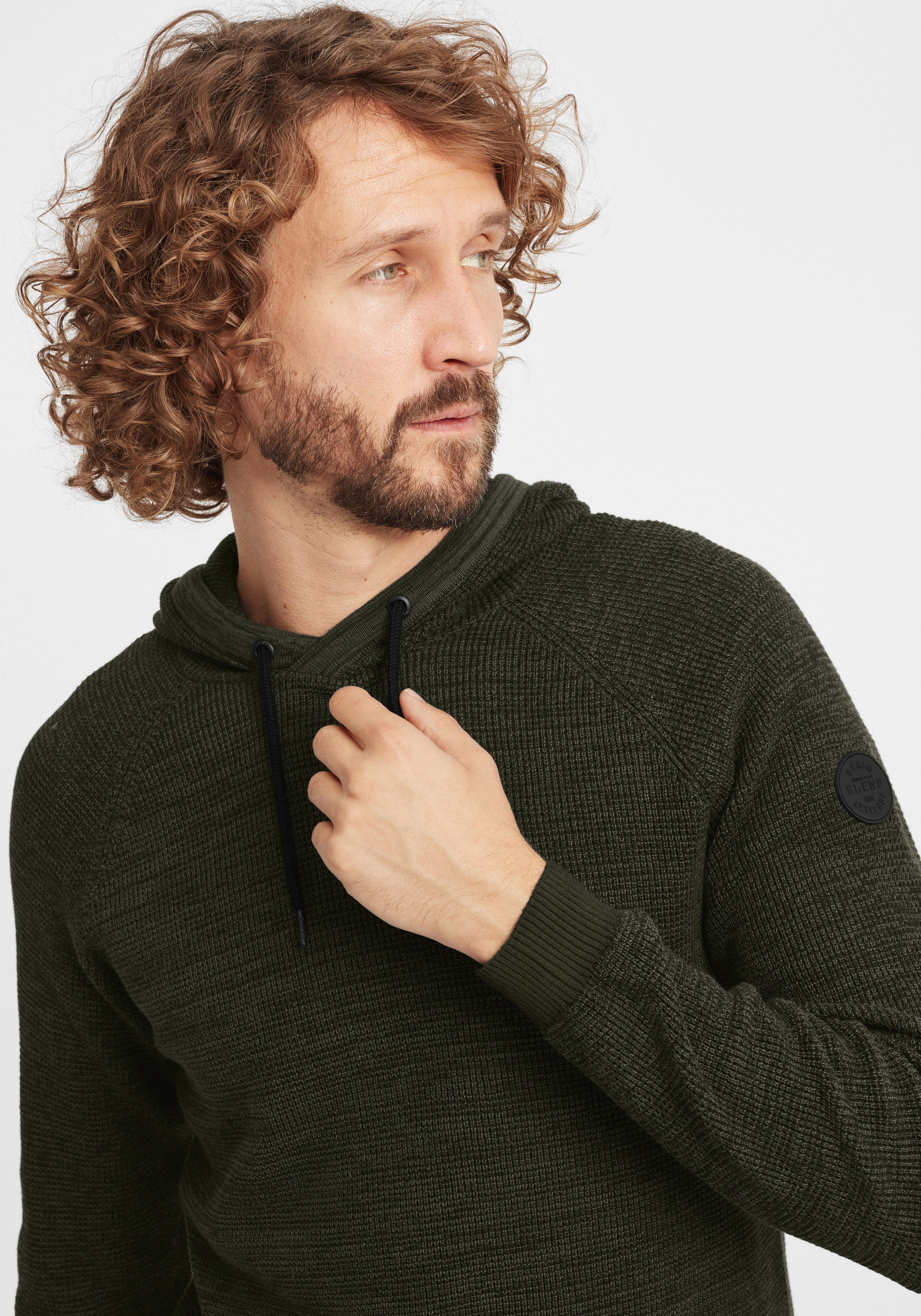 Blend Strickfleece-Pullover »Strickpullover BHComala«