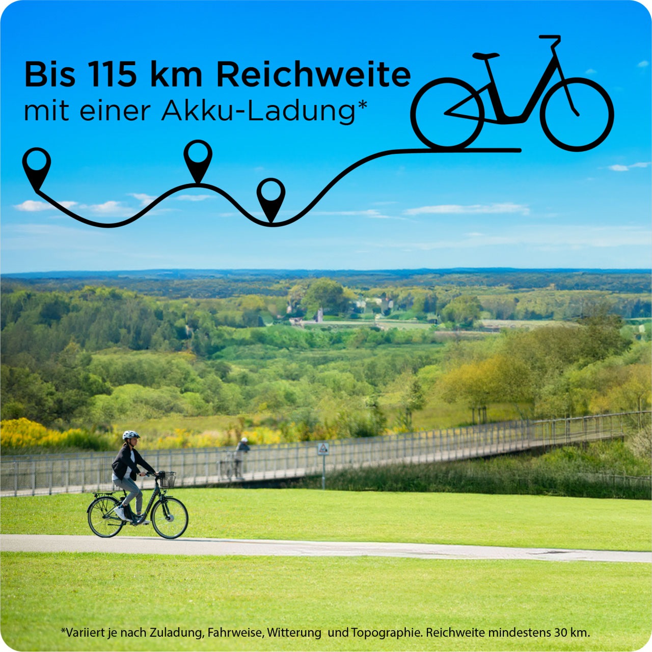 Zündapp E-Bike »Z510«, 3 Gang, Shimano, Nexus SC-3C41, Frontmotor 250 W, Pedelec, Elektrofahrrad für Damen u. Herren