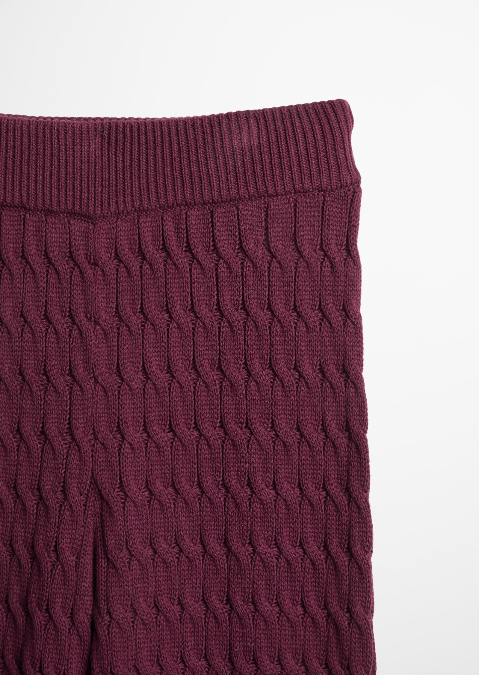 Marc O'Polo Strickhose »mit Zopfmuster«