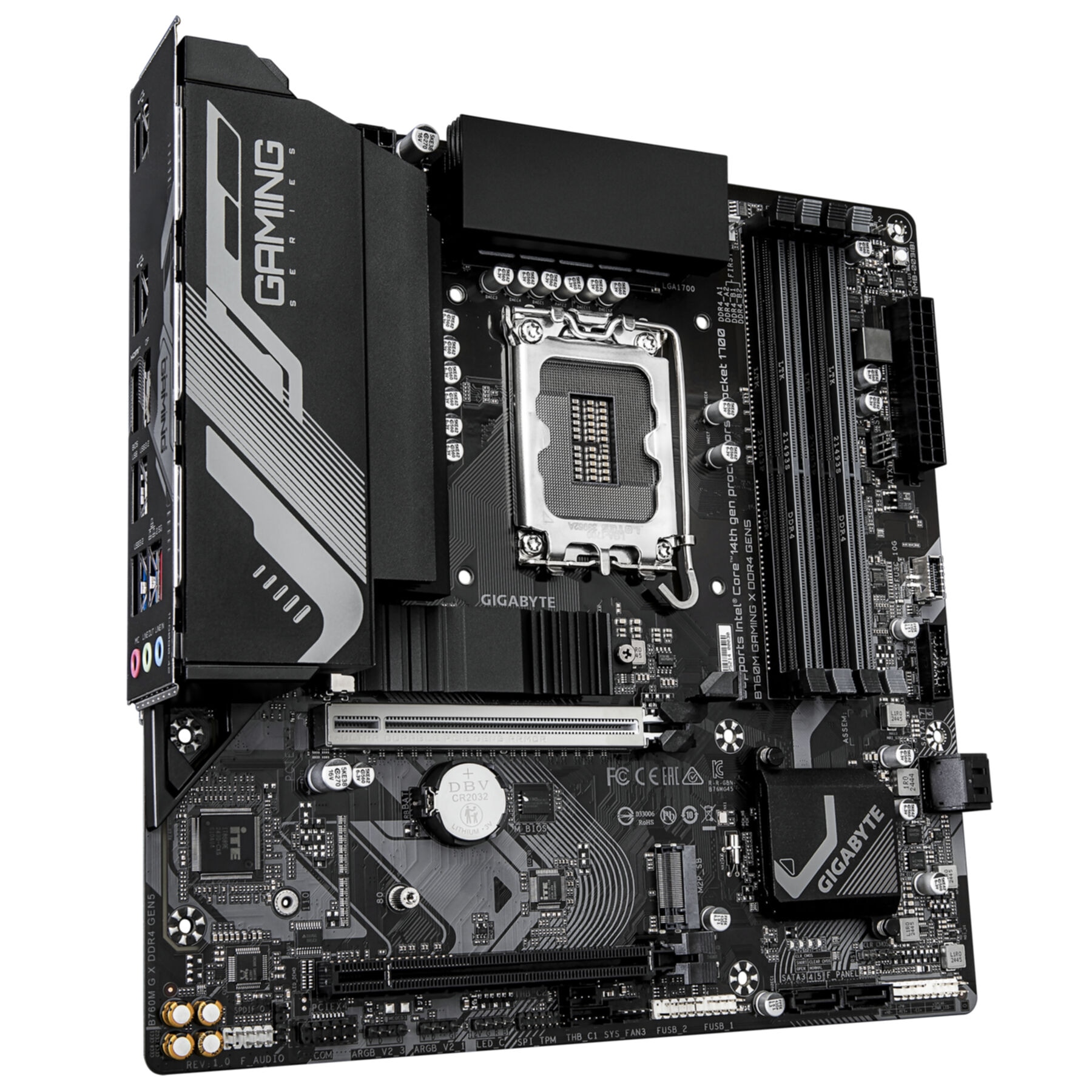 Gigabyte Mainboard »B760M GAMING X DDR4 GEN5 Mainboard – Unterstützt Intel Core Prozessore«