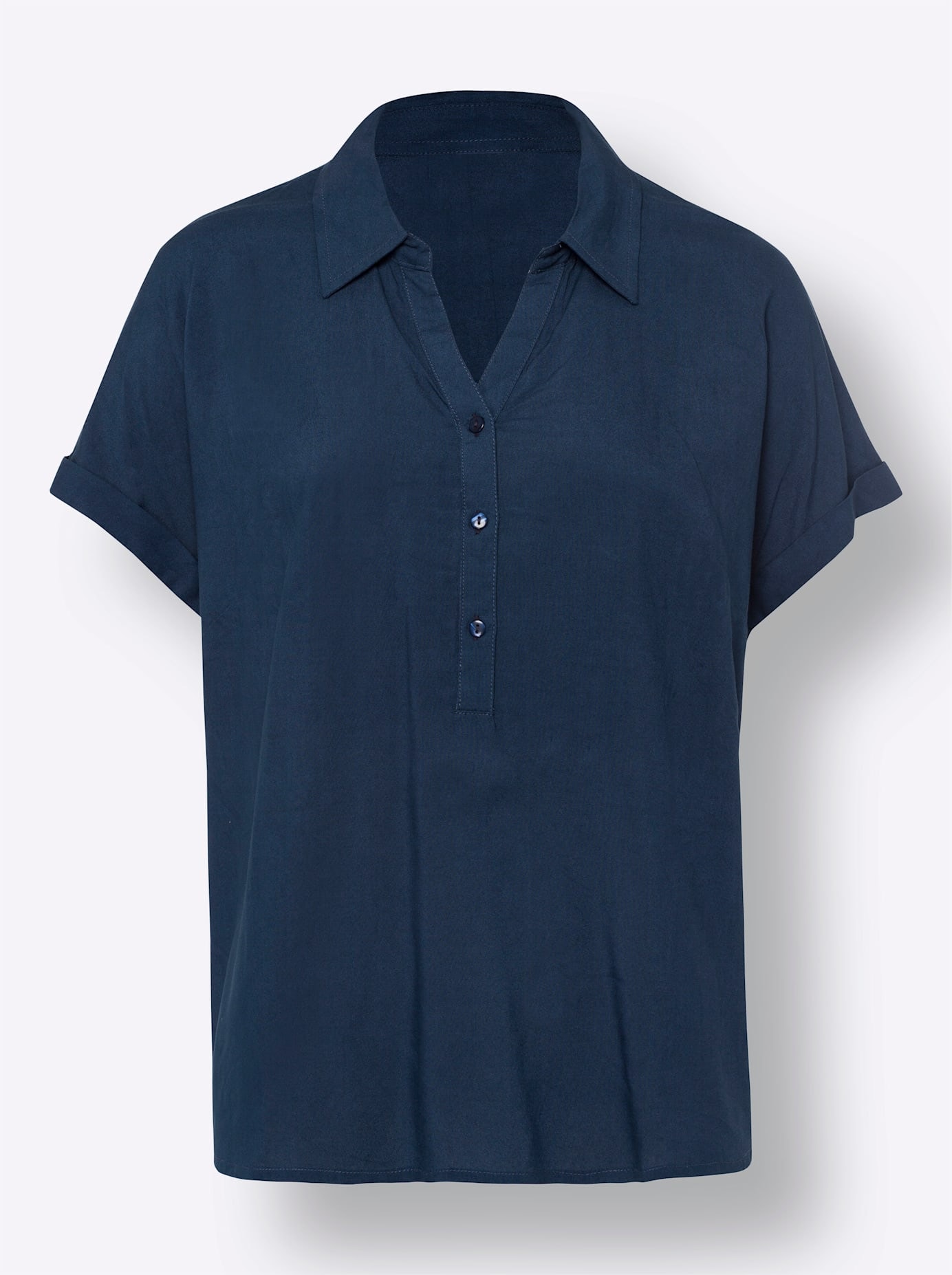 Classic Basics Kurzarmbluse