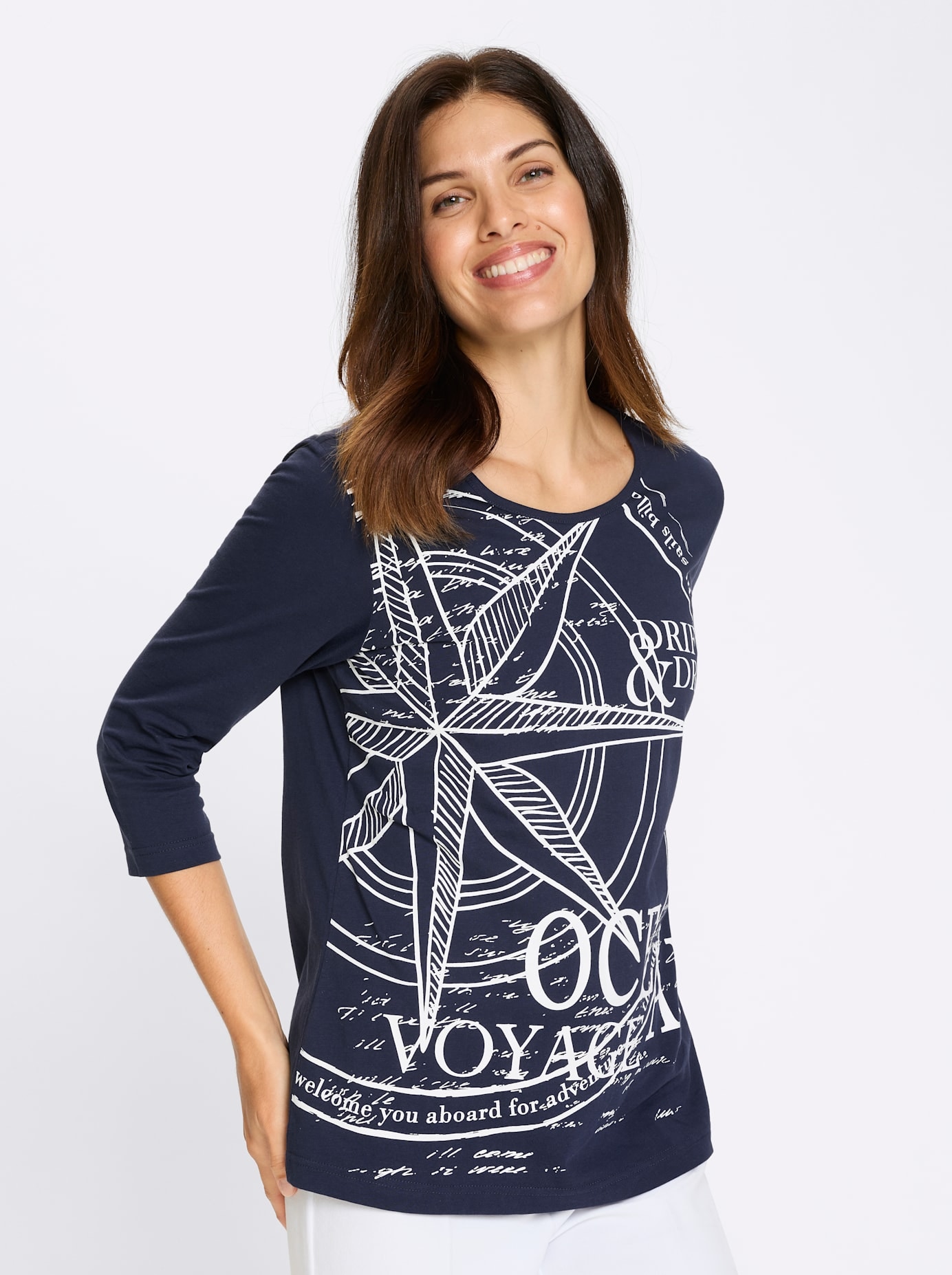 Classic Basics 3/4-Arm-Shirt »Langarm-Shirt« 1 tlg.