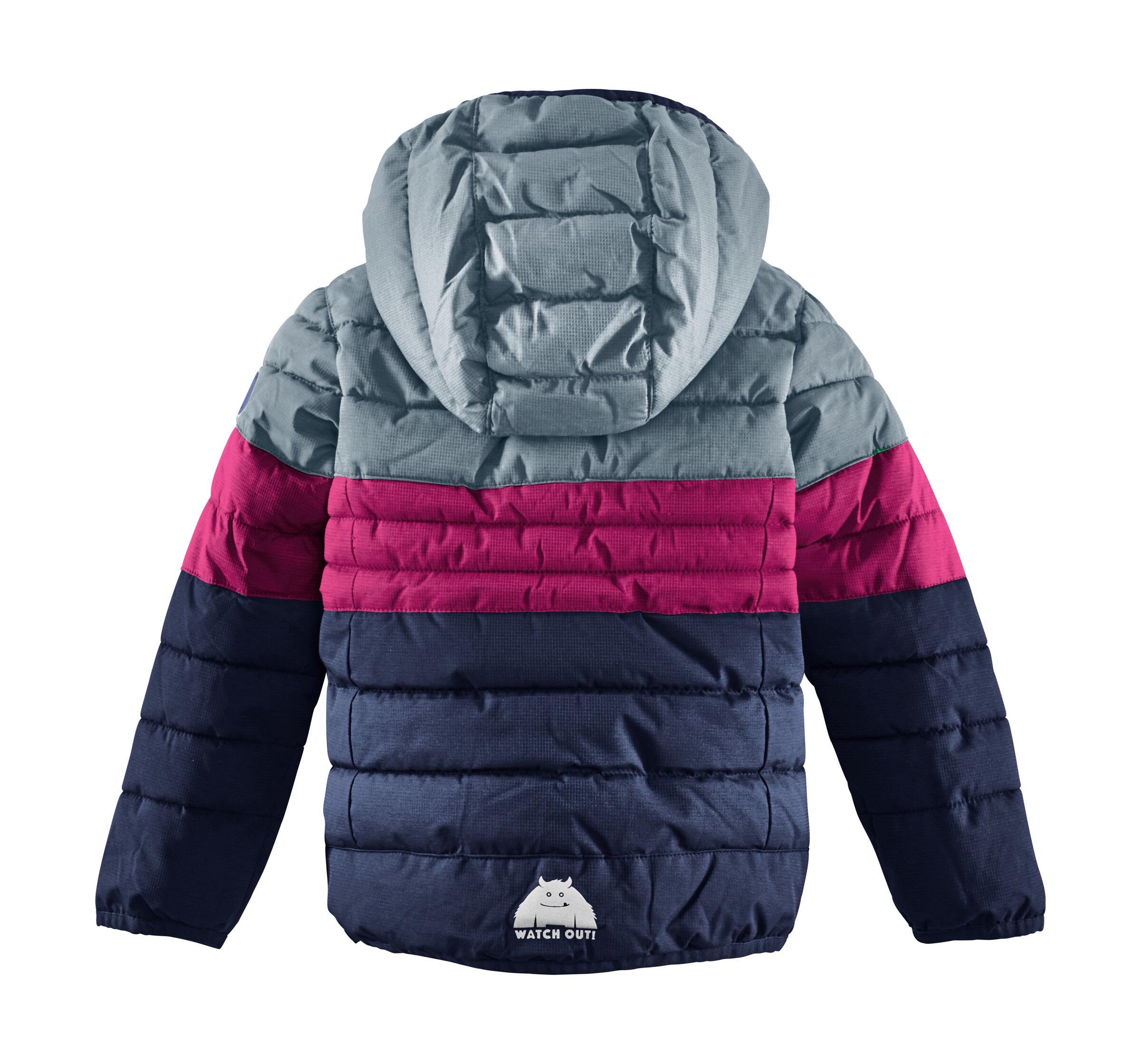 Killtec Steppjacke »Hipsy Mini«, Wasser- und windabweisende Steppjacke im Colourblock-Design