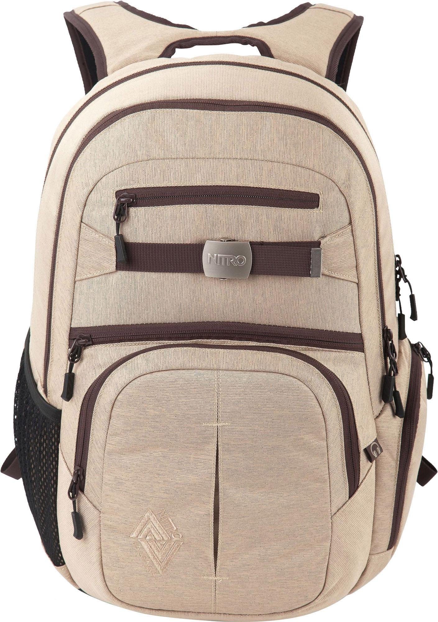 NITRO Schulrucksack »Hero«, Alltagsrucksack, Großer Freizeitrucksack, Schule, Arbeit und Reise