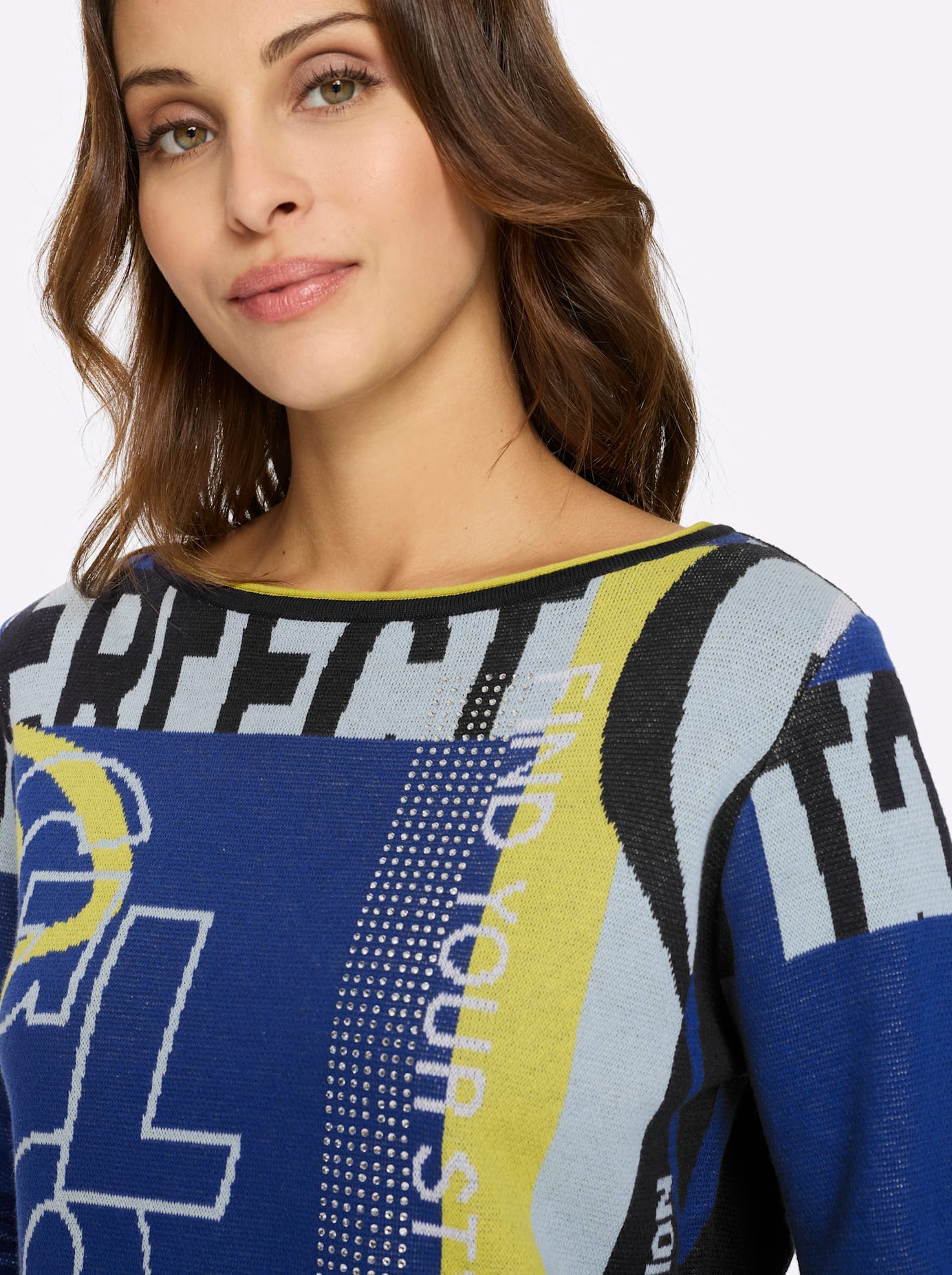 Inspirationen Jacquardpullover »Strickpullover«