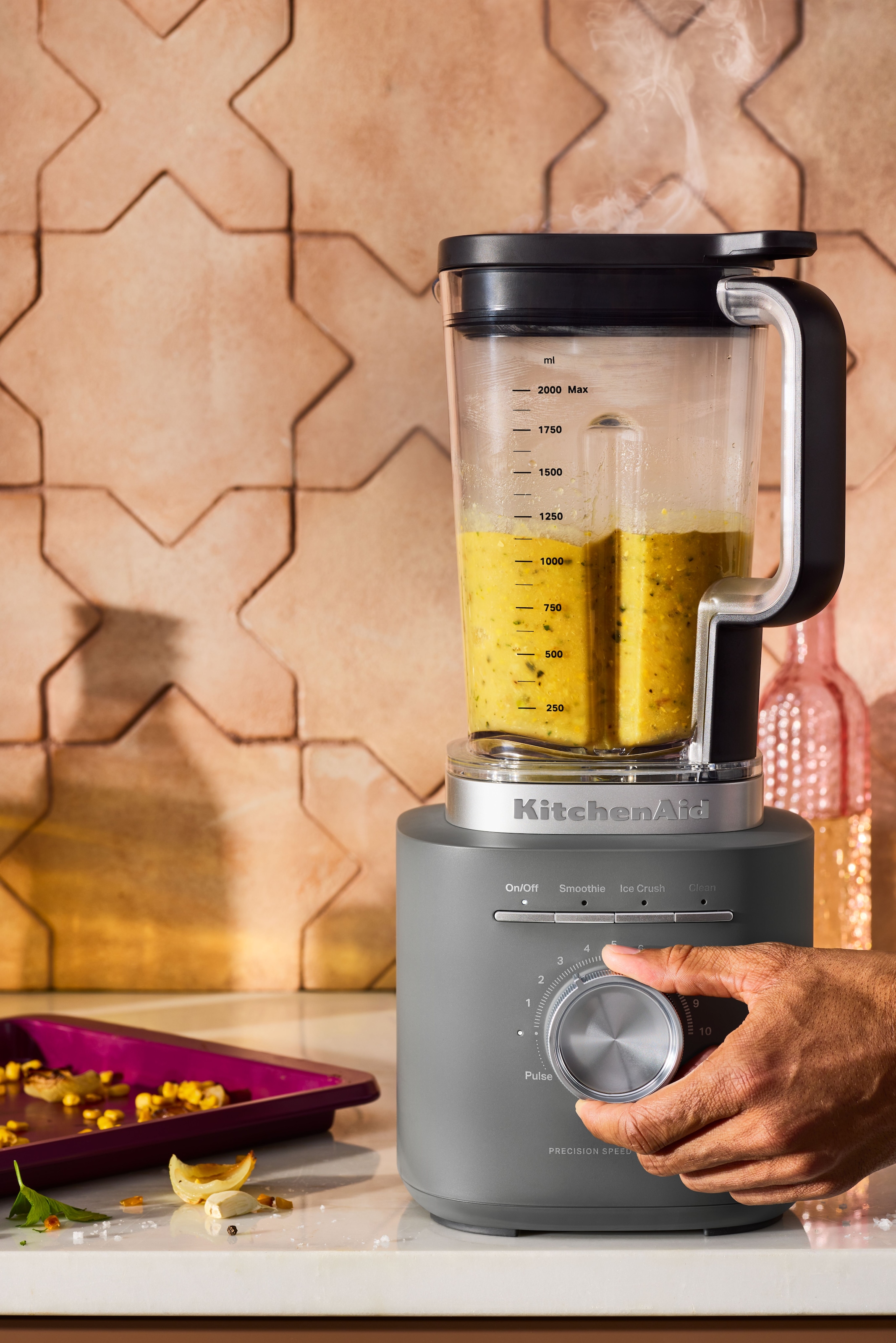 KitchenAid Standmixer »5KSB2073EDG Dunkelgrau« 1200 W