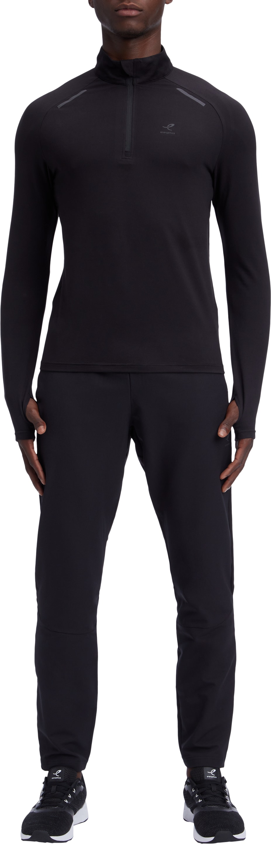Energetics Rollkragenshirt »HE.-LANGARMSHIRT CUSCO IV M« Rollkragen, Half Zip, für Sport-Outfits, mit DRY PLUS-Technologie