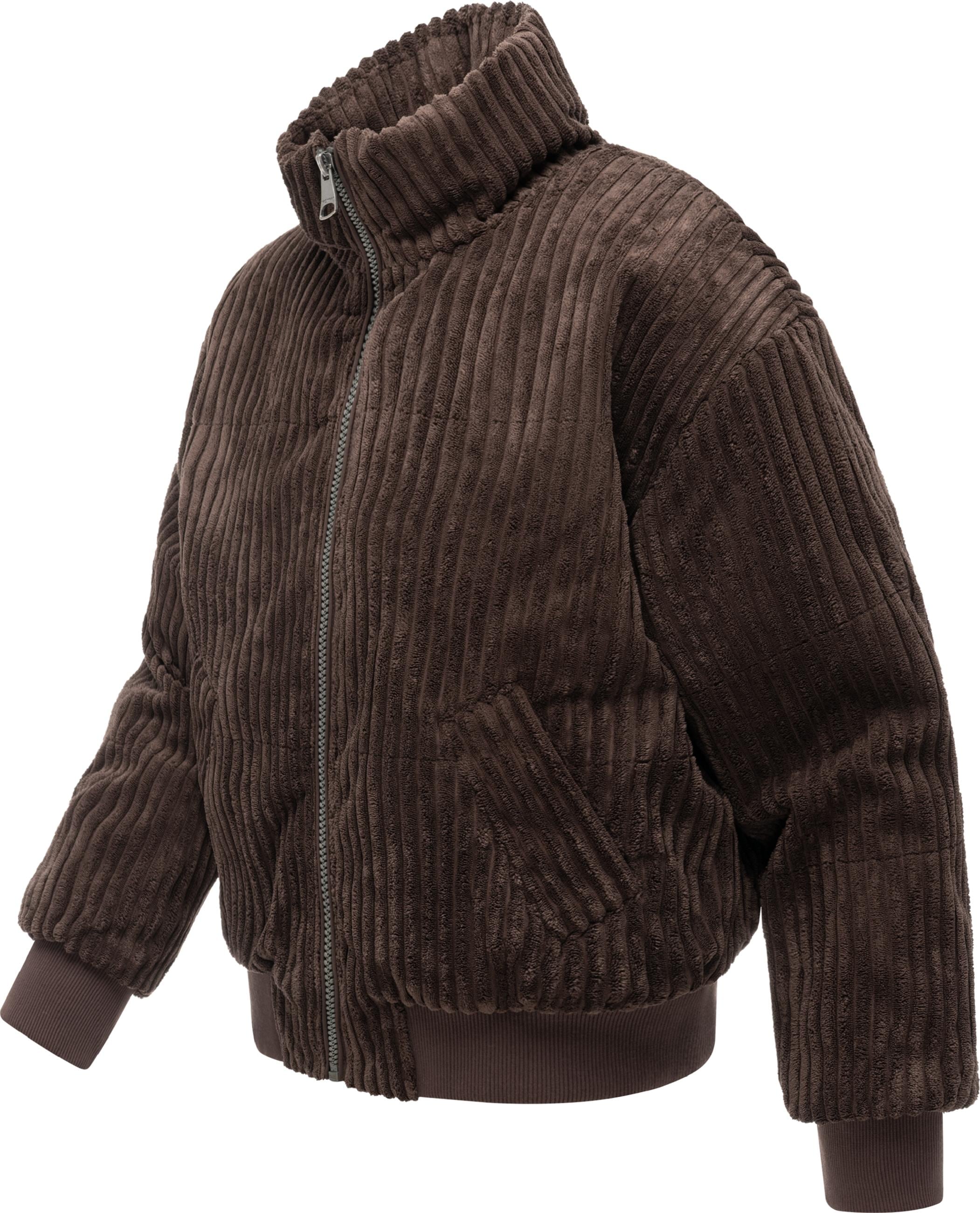 Ragwear Cordjacke »Cordjacke Tillie Cordy Y« ohne Kapuze Warme Damen Kordjacke mit Stehkragen