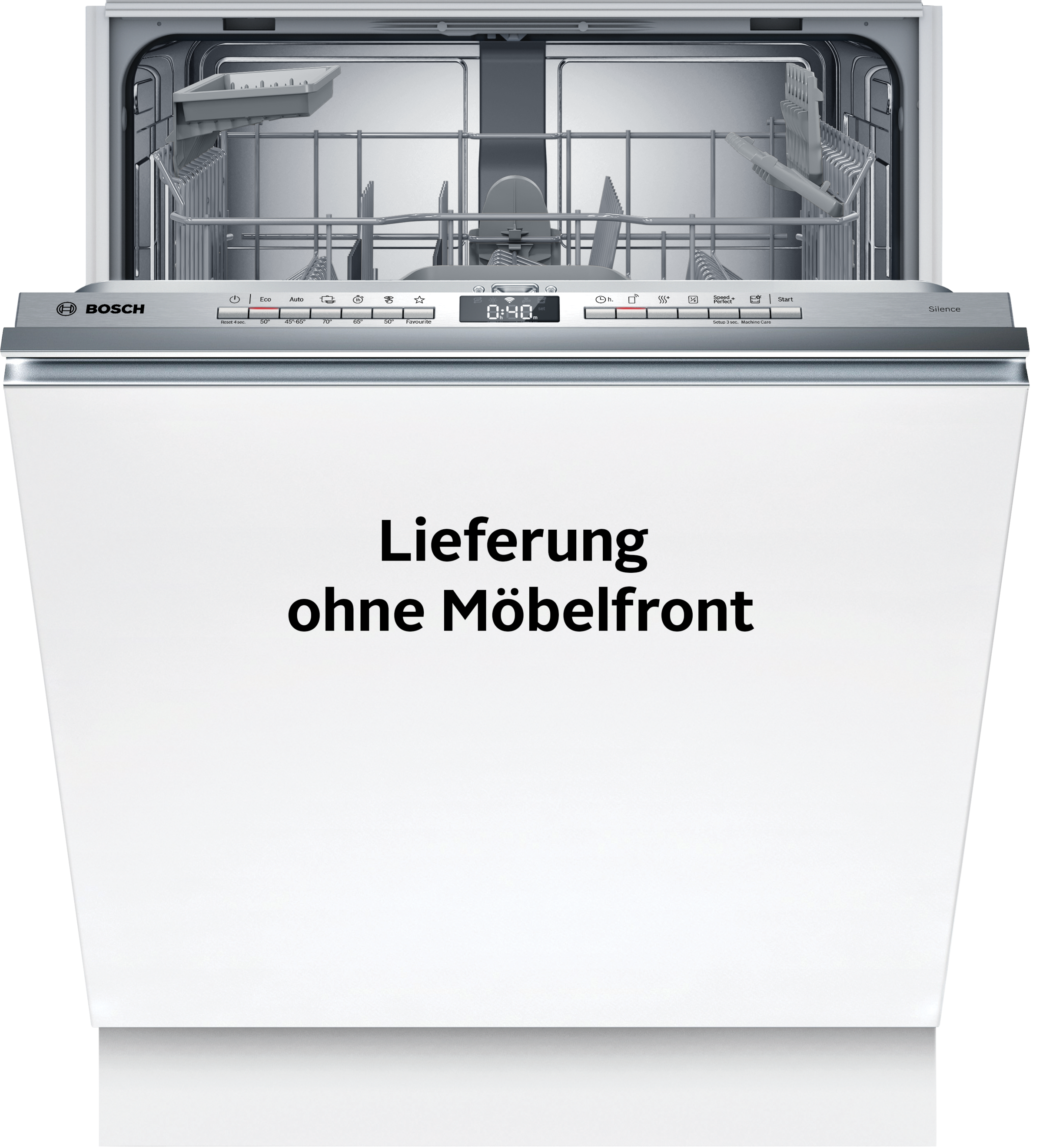 BOSCH vollintegrierbarer Geschirrspüler Serie 4 »SBV4HTX14E« 13 tlg. Maßgedecke