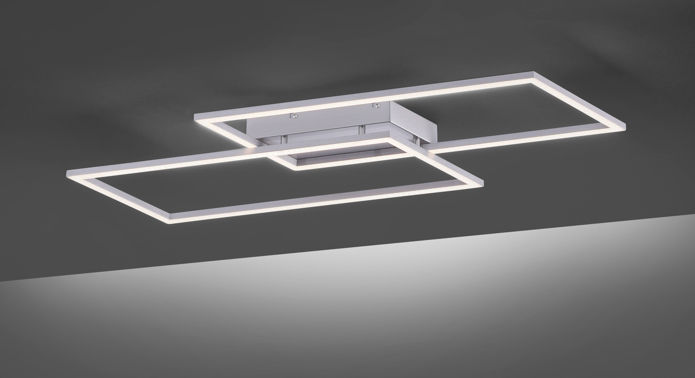 Paul Neuhaus LED Deckenleuchte »Inigo«, 2 flammig, Leuchtmittel LED-Board | LED fest integriert, Stufenlos dimmbar über vorhandenen Wandschalter