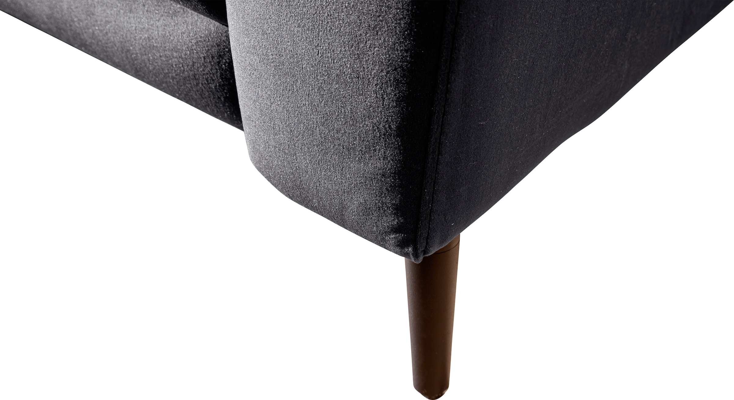Trends by HG Polsterecke »Barcelona L-Form«, mit Metallfuss, frei im Raum stellbar