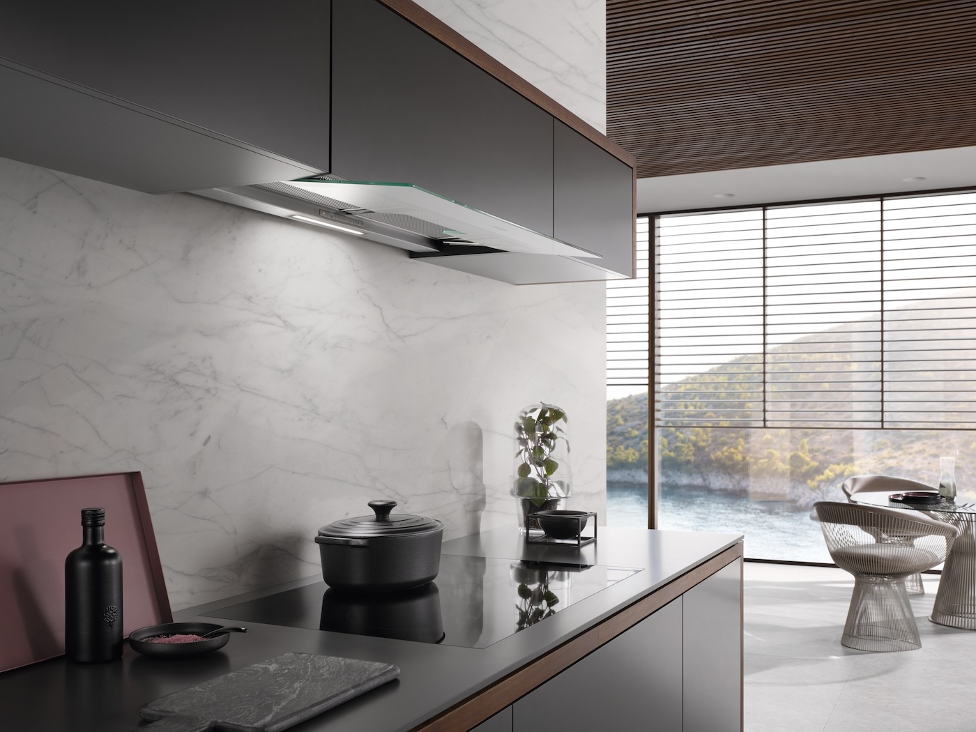Miele Flachschirmhaube »DAS 4940 Transparent Glas«