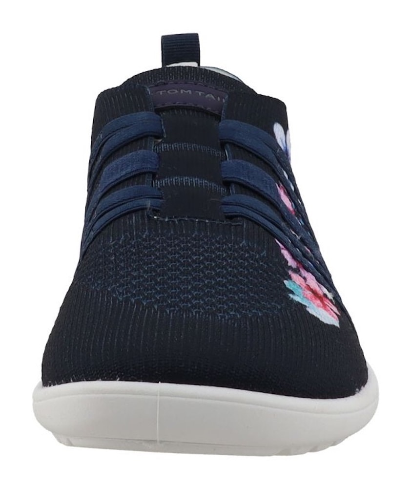 TOM TAILOR Slip-On Sneaker »Patty«  Freizeitschuh, Halbschuh, Slipper mit hübschen Blütendrucken