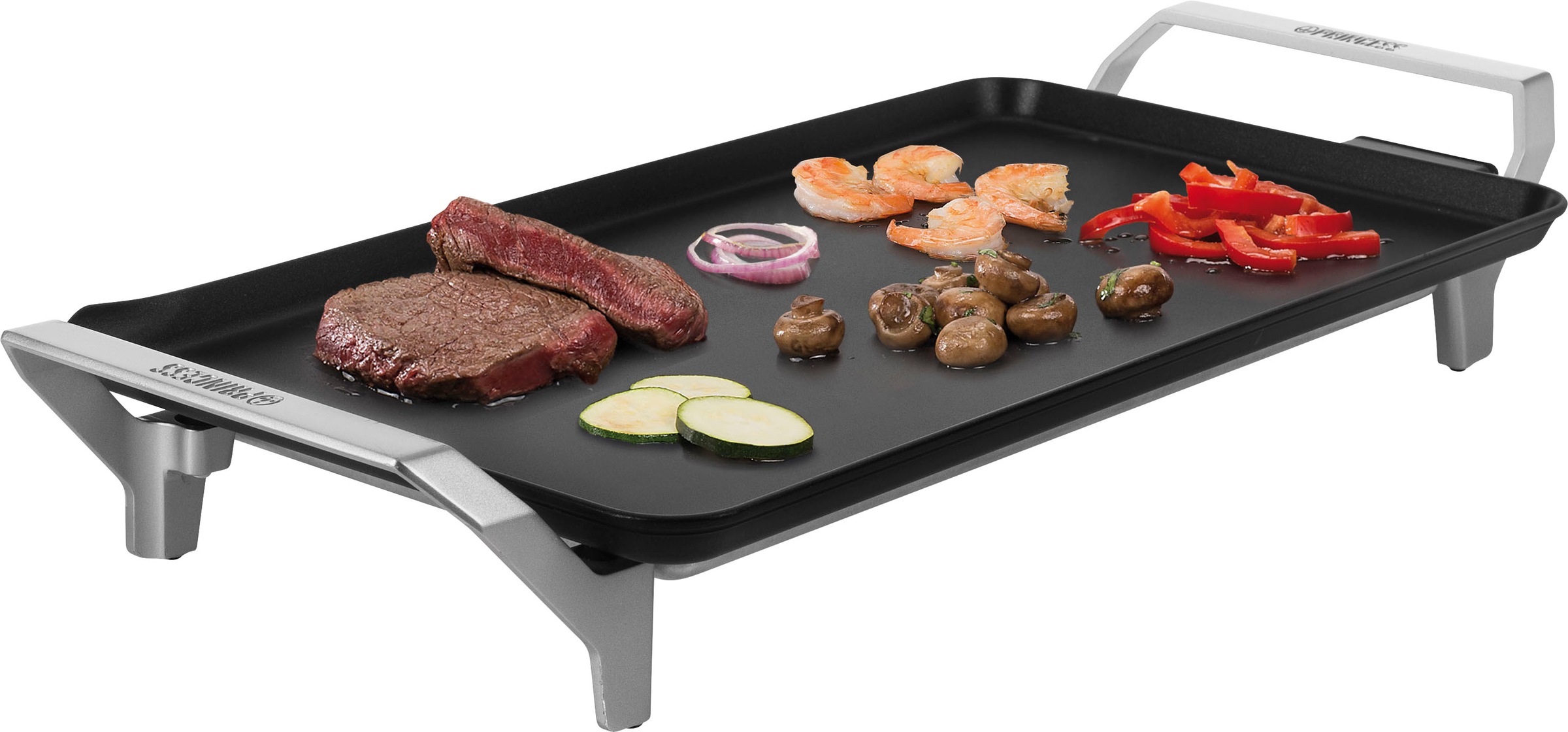 Princess Tischgrill »Table Chef Premium XL 103110« 2500 W Teppanyaki Grillplatte 46x26 cm in schwarz