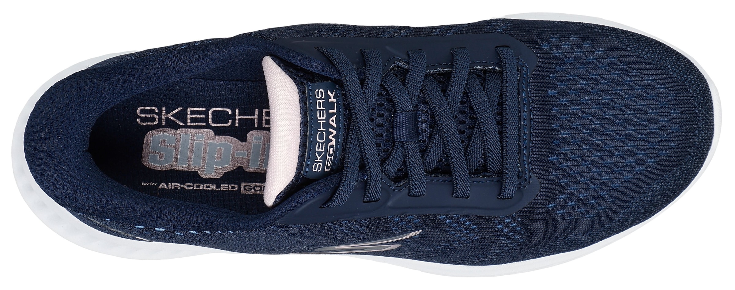 Skechers Slip-On Sneaker »GO WALK NOW-KHLOE«  Freizeitschuh mit Fersenkissen und Slip-ins Technologie