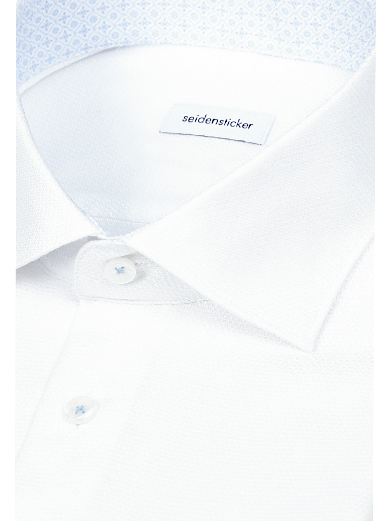 seidensticker Businesshemd »Schwarze Rose« X-Slim 1/1 Kentkragen Struktur