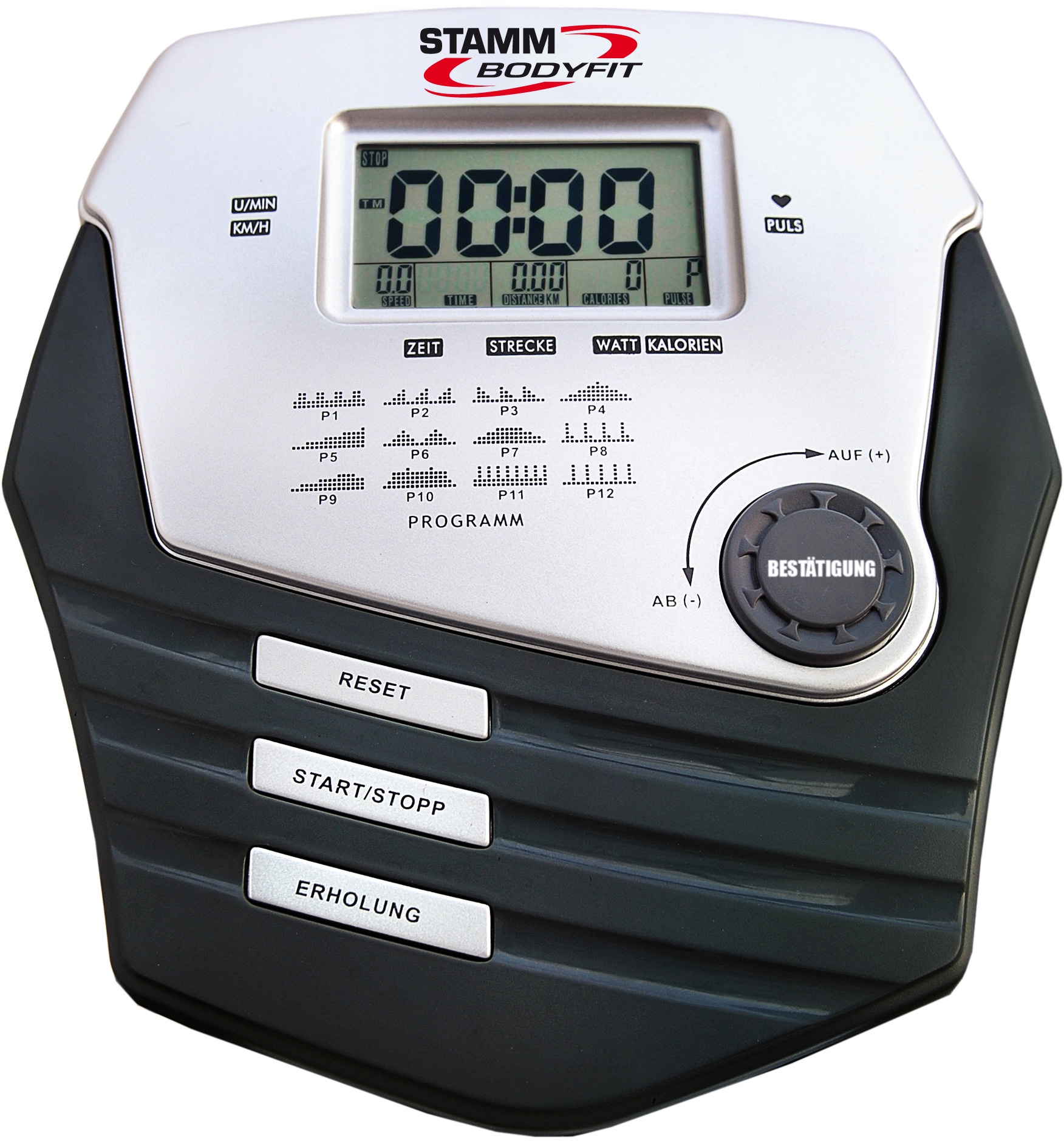 STAMM BODYFIT Crosstrainer-Ergometer »Sinus.700«, (mit Höhen-Niveau-Regulierung), Schwungmasse ca. 14 kg, 16 Widerstandsstufen