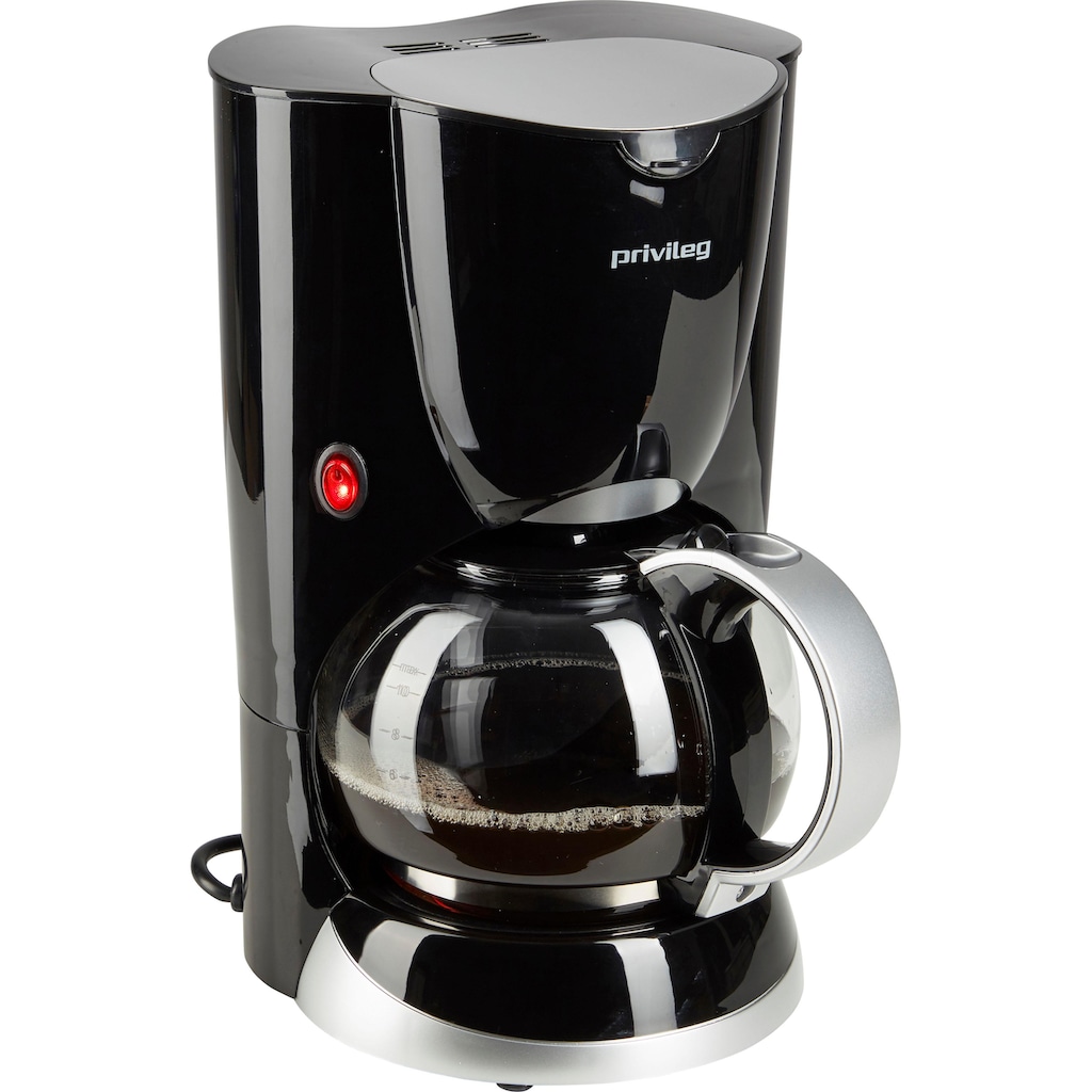 Privileg Filterkaffeemaschine »Max. 1080 Watt«, 1,37 l Kaffeekanne, Papierfilter, 1x4