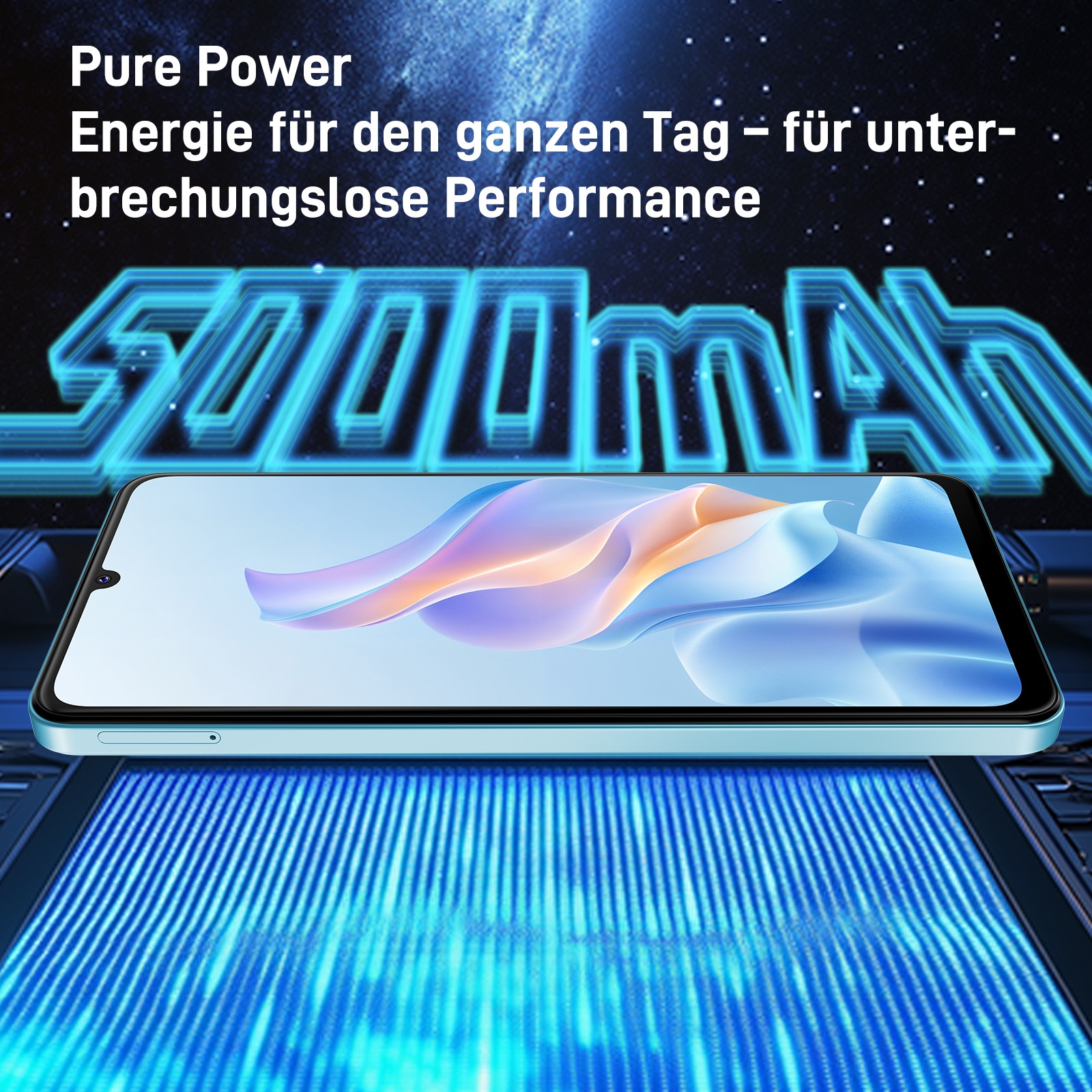 ZTE Smartphone »Blade A76 5G« Stardust Black