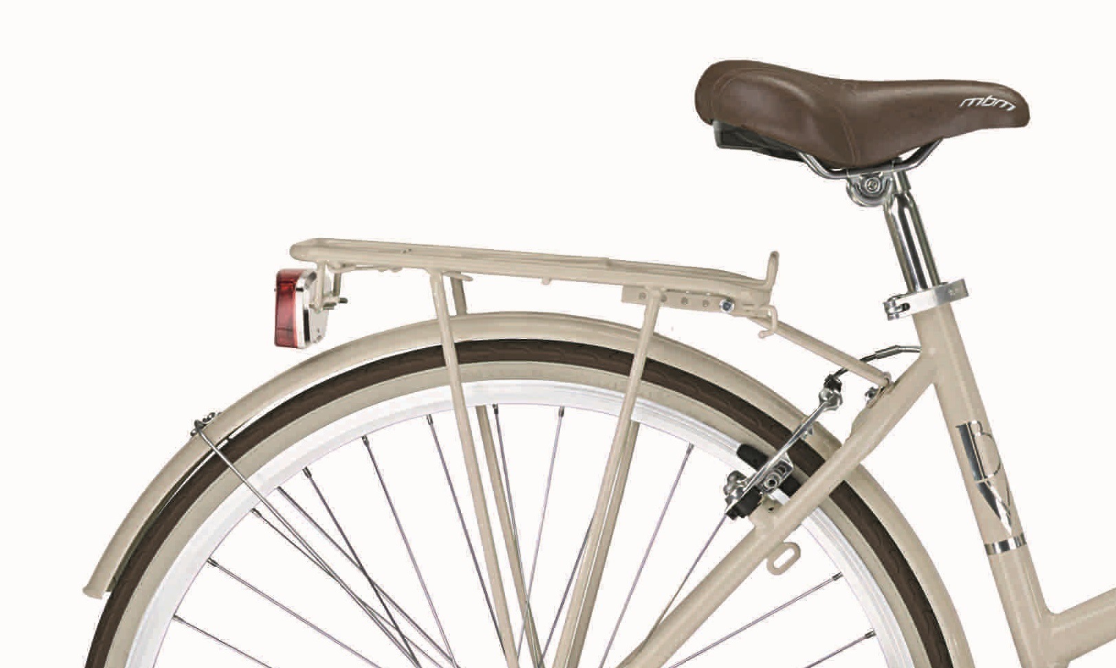 MBM Trekkingrad »Trekkingbike New Boulevard Woman 28" 18-Gang Creme«, Kettenschaltung