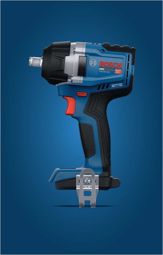 Bosch Professional Akku-Drehschlagschrauber »GDS18V-750, solo, in L-BOXX« Inkl. L-BOXX, ohne Akku, ohne Ladegerät