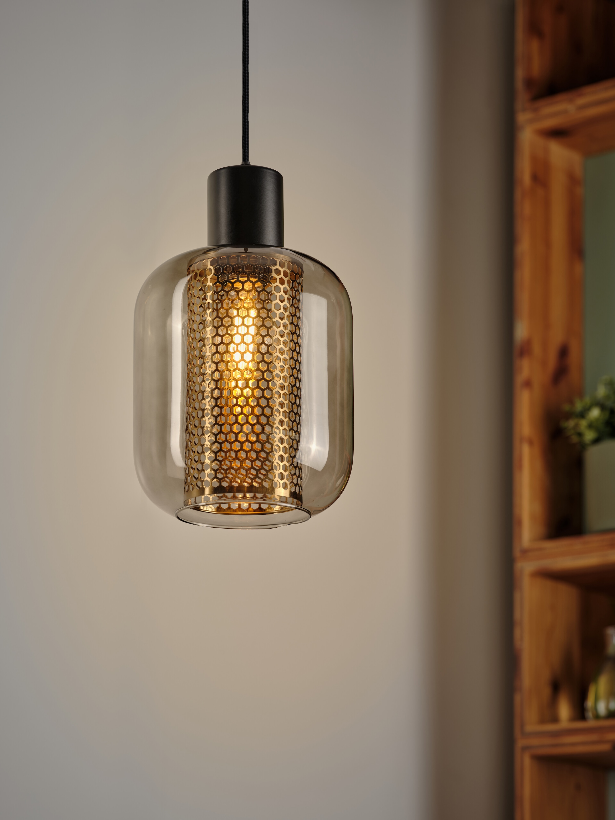 Osram Pendelleuchte »Decor Firefly« E27 1 Stk. schwarz, E27, Stahl
