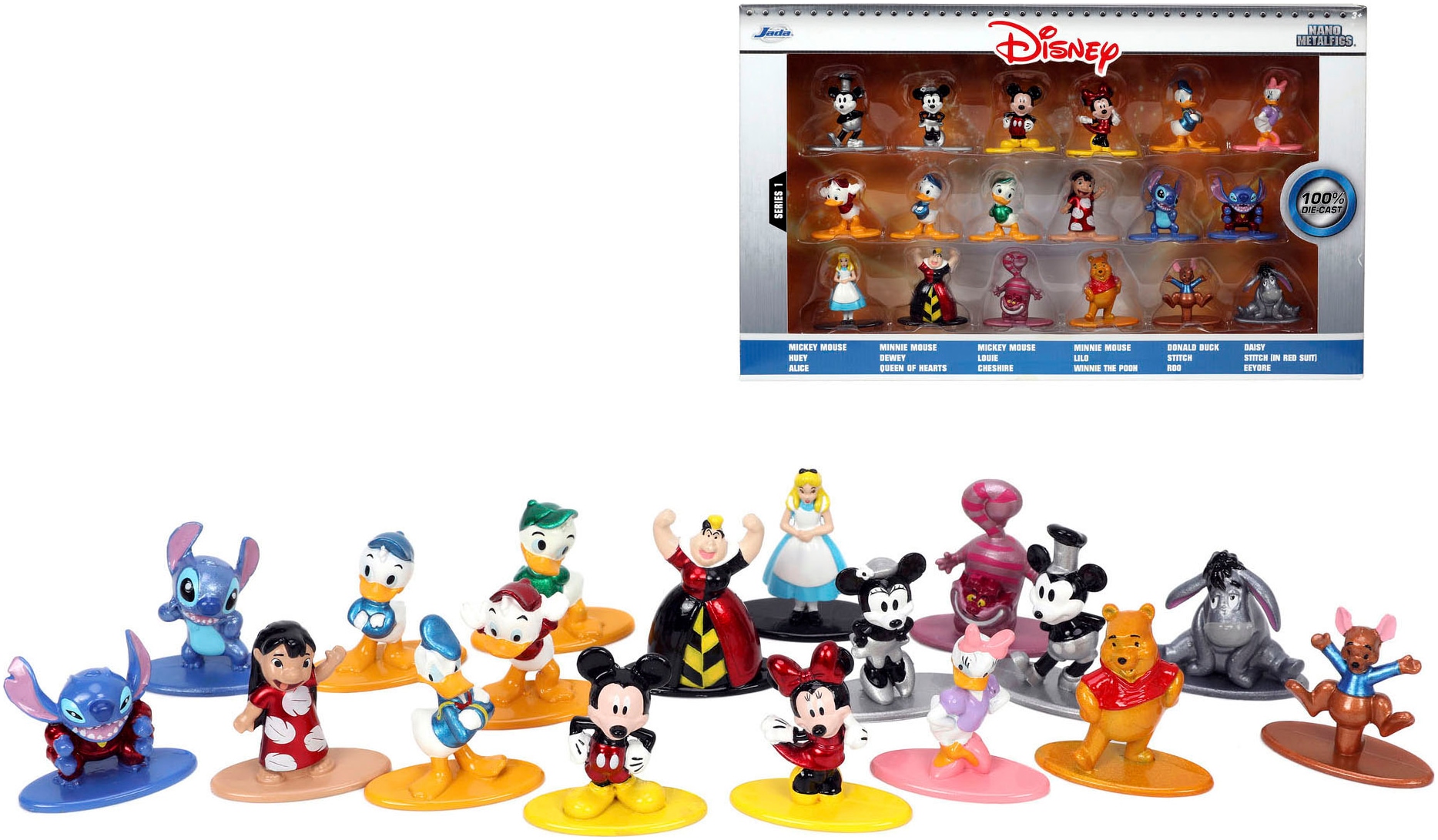 JADA Spielfigur »Disney Nano Multi Pack, Wave 1«