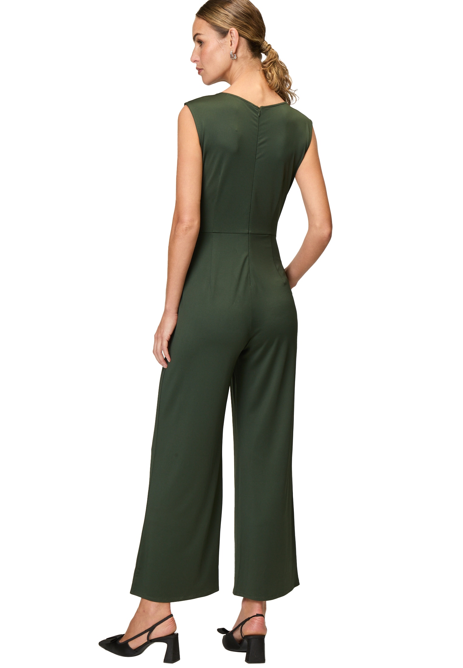Zero Jumpsuit »Jersey-Jumpsuit mit weitem Bein«
