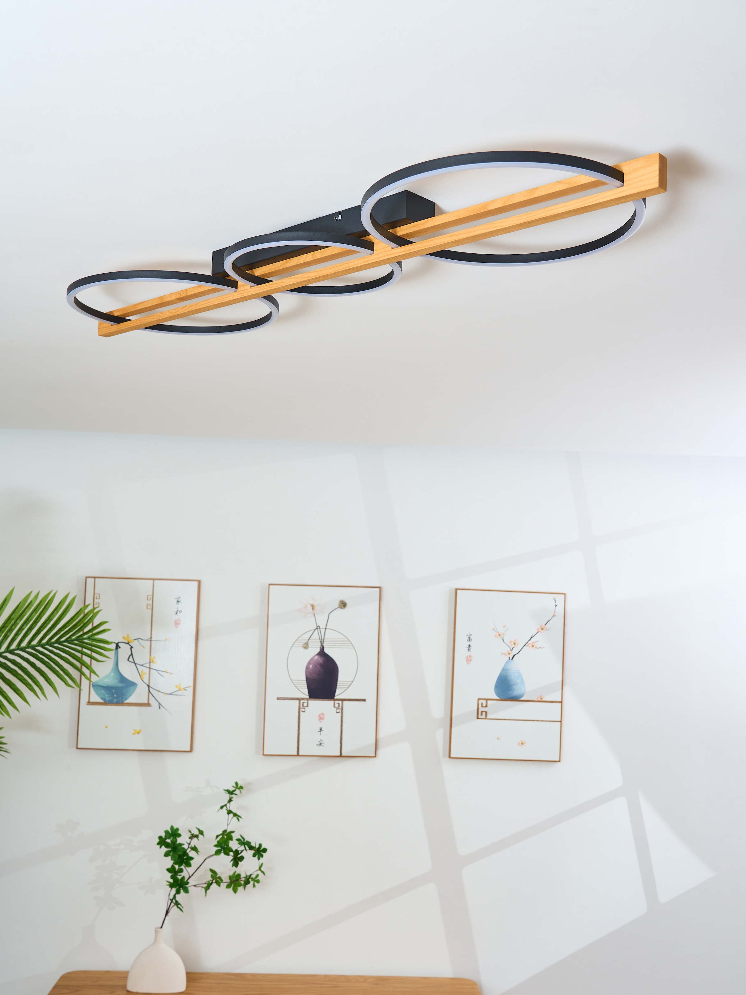 ECO-LIGHT LED Deckenleuchte »LED-Deckenleuchte TOVAK«, 3 flammig, Leuchtmittel LED-Board | LED fest integriert