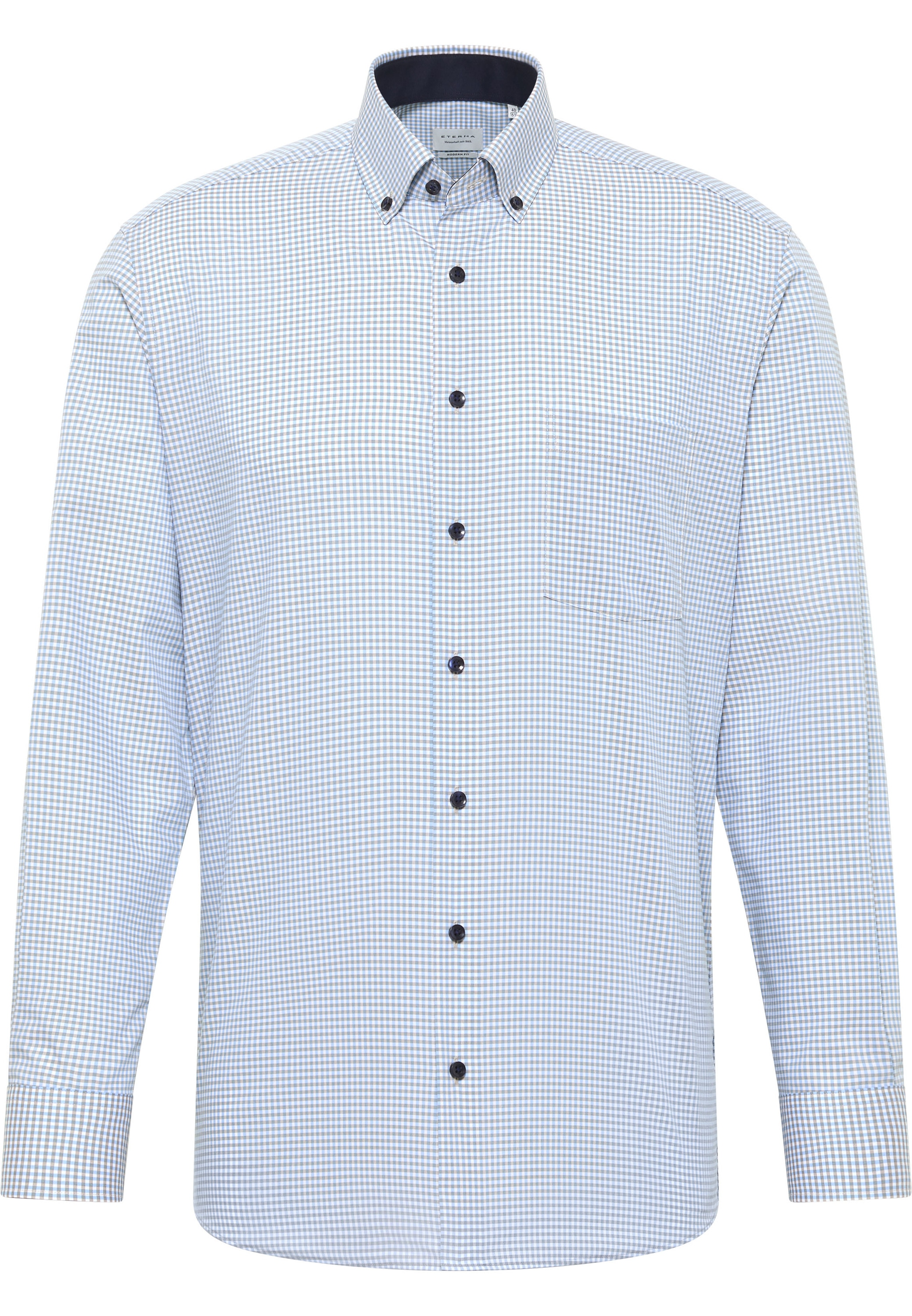 Eterna Langarmhemd »MODERN FIT«, NON IRON (bügelfrei)