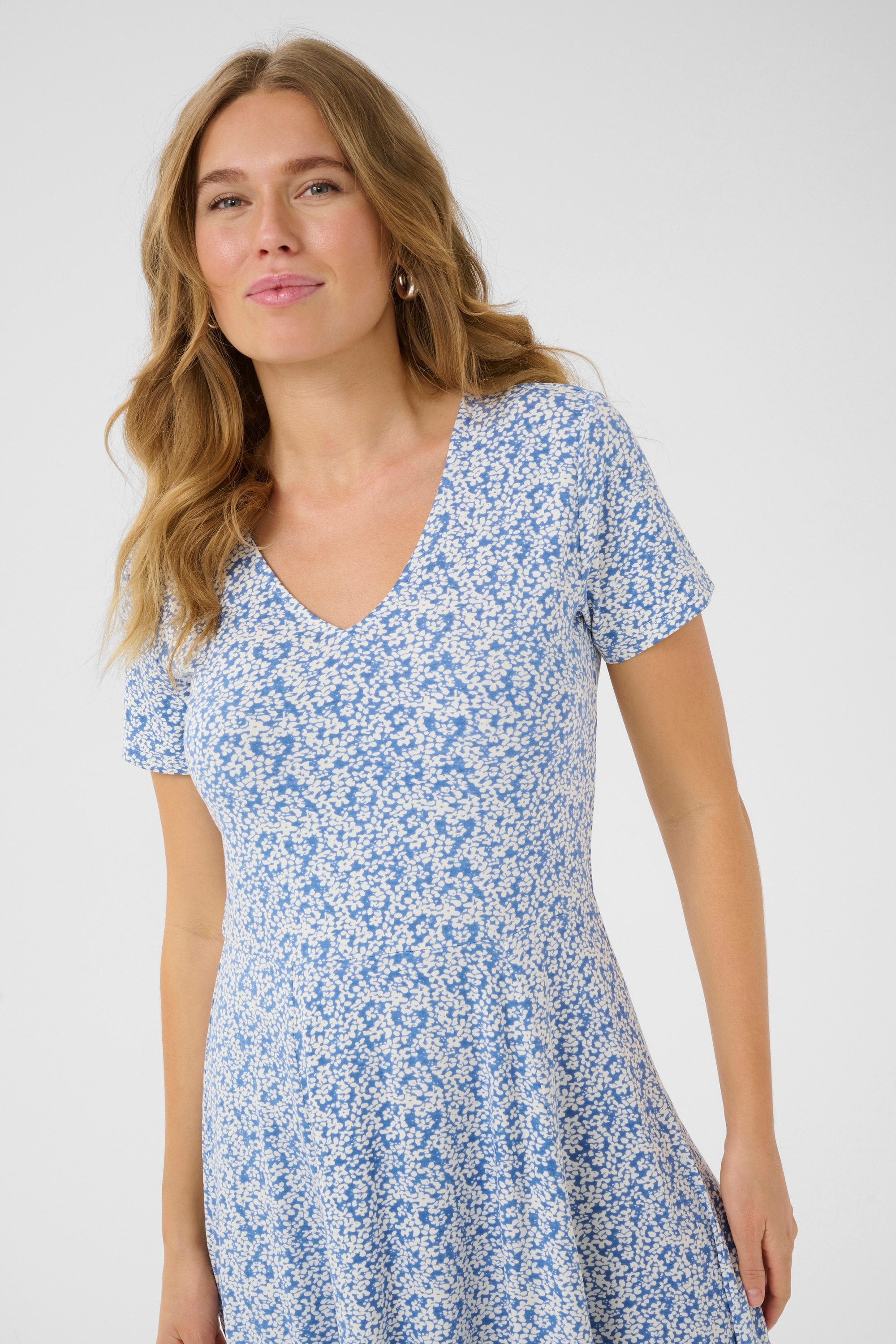 KAFFE Midikleid »Kleid KAmolly«