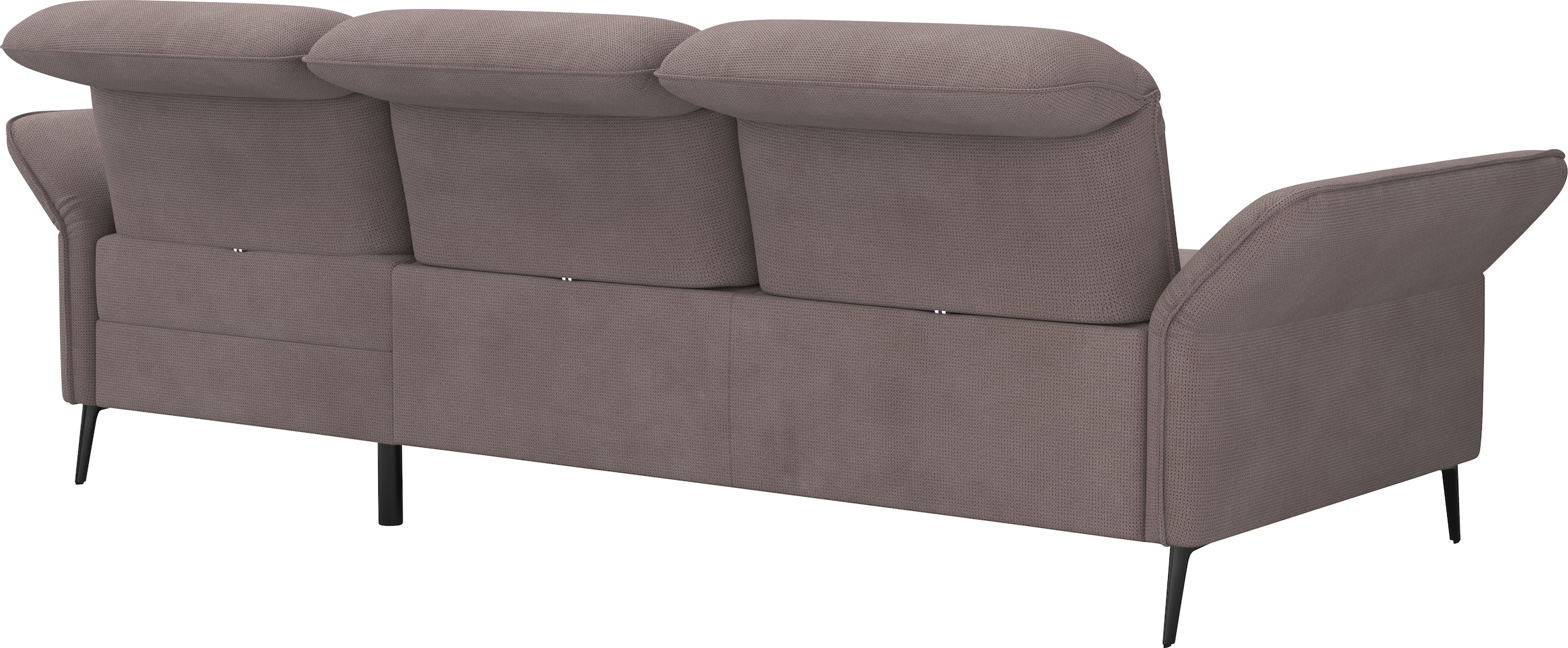 sit&more Ecksofa »Emely«, mit Sitztiefenverstellung optional mit Bettfunktion und Bettkasten