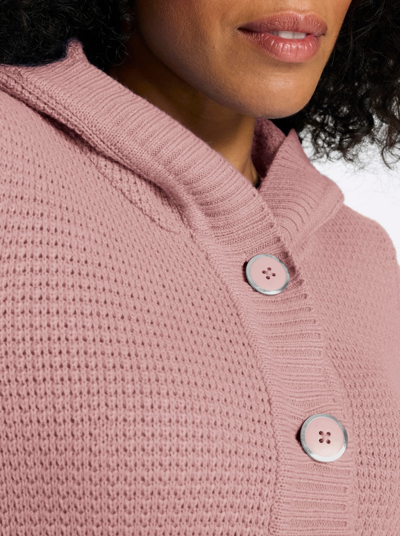 Classic Basics Kapuzenstrickjacke