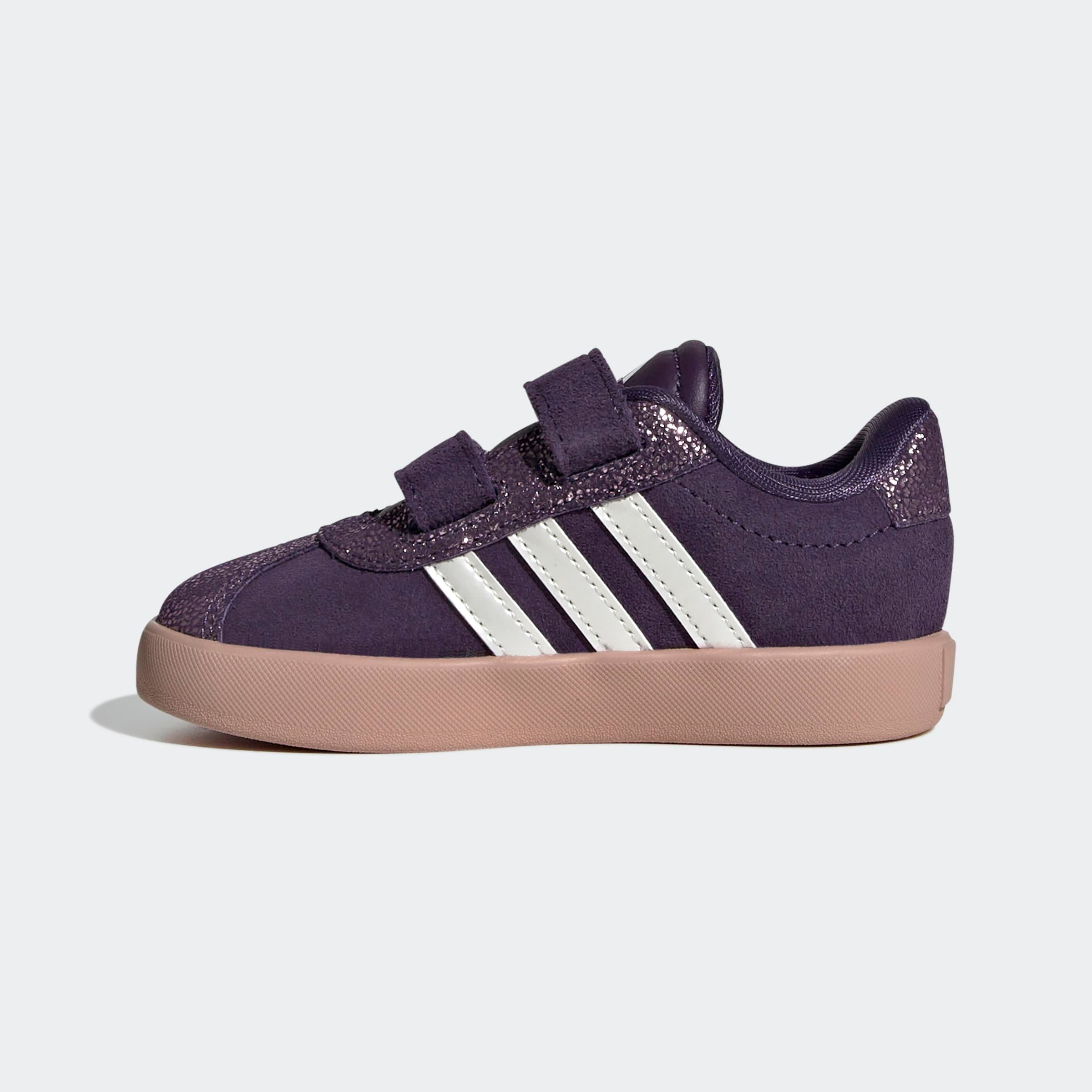 adidas Sportswear Sneaker »KINDERSCHUH VL COURT 3.0 KIDS«, Design auf den Spuren des adidas Samba