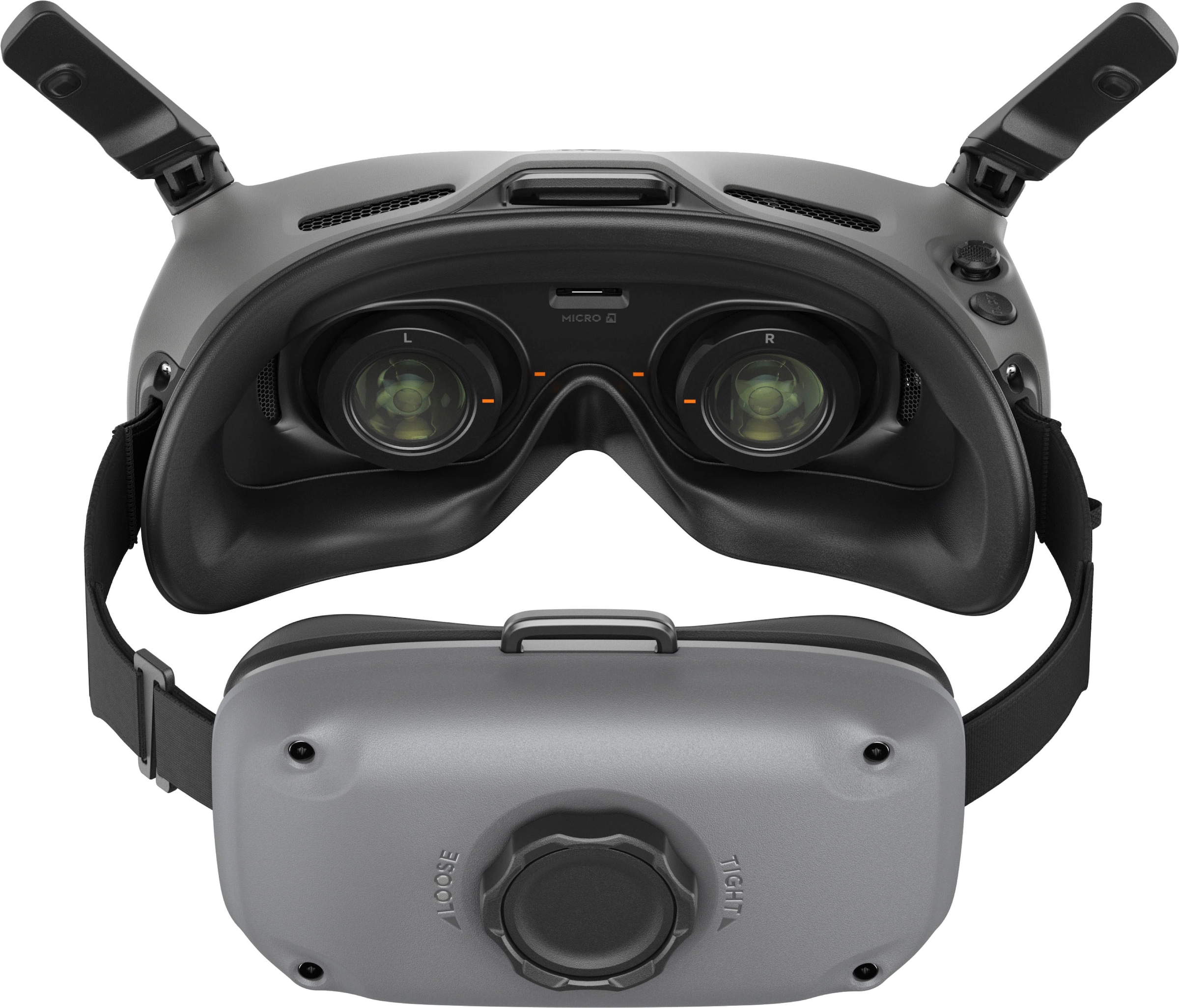 DJI Virtual-Reality-Brille »Goggles Intergra Motion Combo«, (Packung)