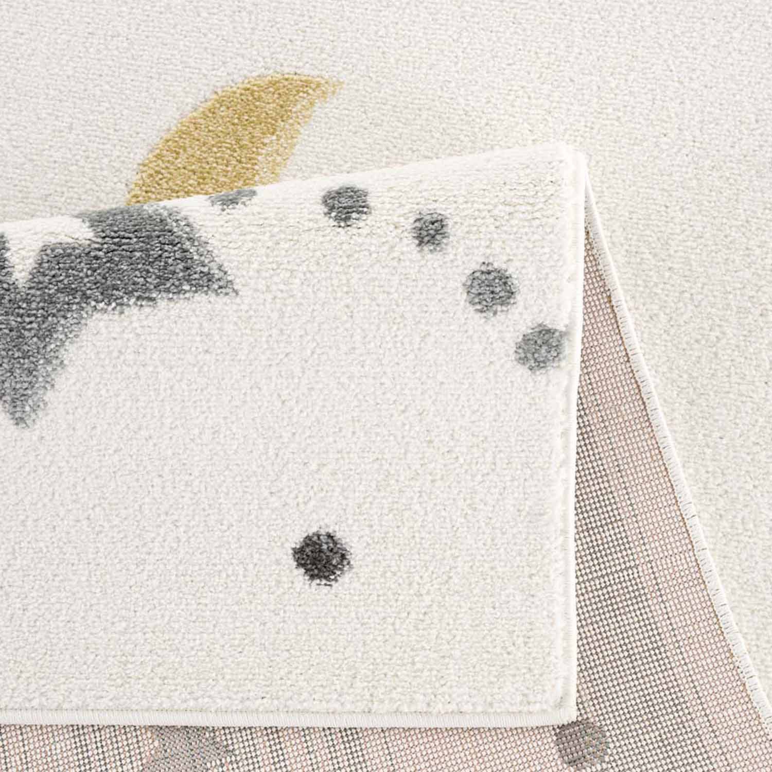 Carpet City Kinderteppich »Anime9385«, rechteckig, 11 mm Höhe, Babyteppich, Sterne, Mond, Nachthimmel, Weicher Flor, Pflegeleicht