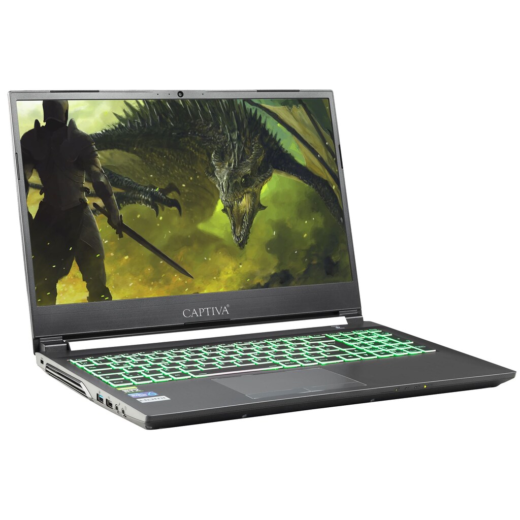 CAPTIVA Gaming-Notebook »Advanced Gaming I63-927«, 39,6 cm, / 15,6 Zoll, Intel, Core i5, GeForce GTX 1650, 500 GB SSD