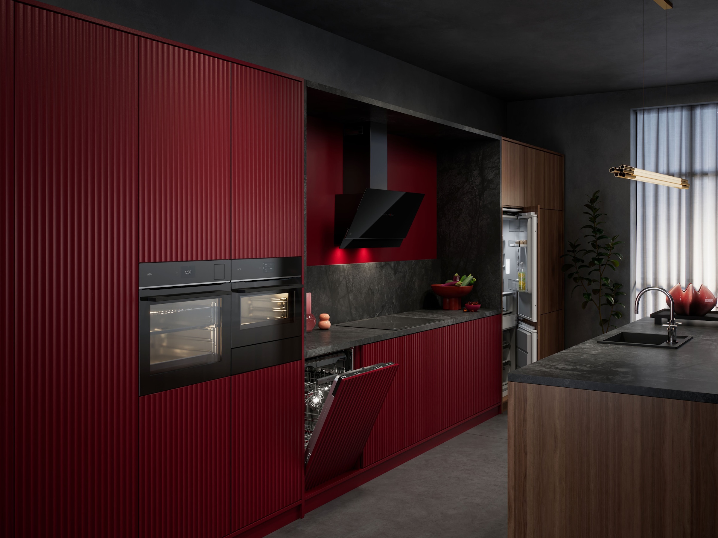 AEG Einbaukühlschrank 6000 »TK6DS181DC 923584343« 176,9 cm hoch 55,7 cm breit DynamicAir: Für gleichmäßige Kälteverteilung